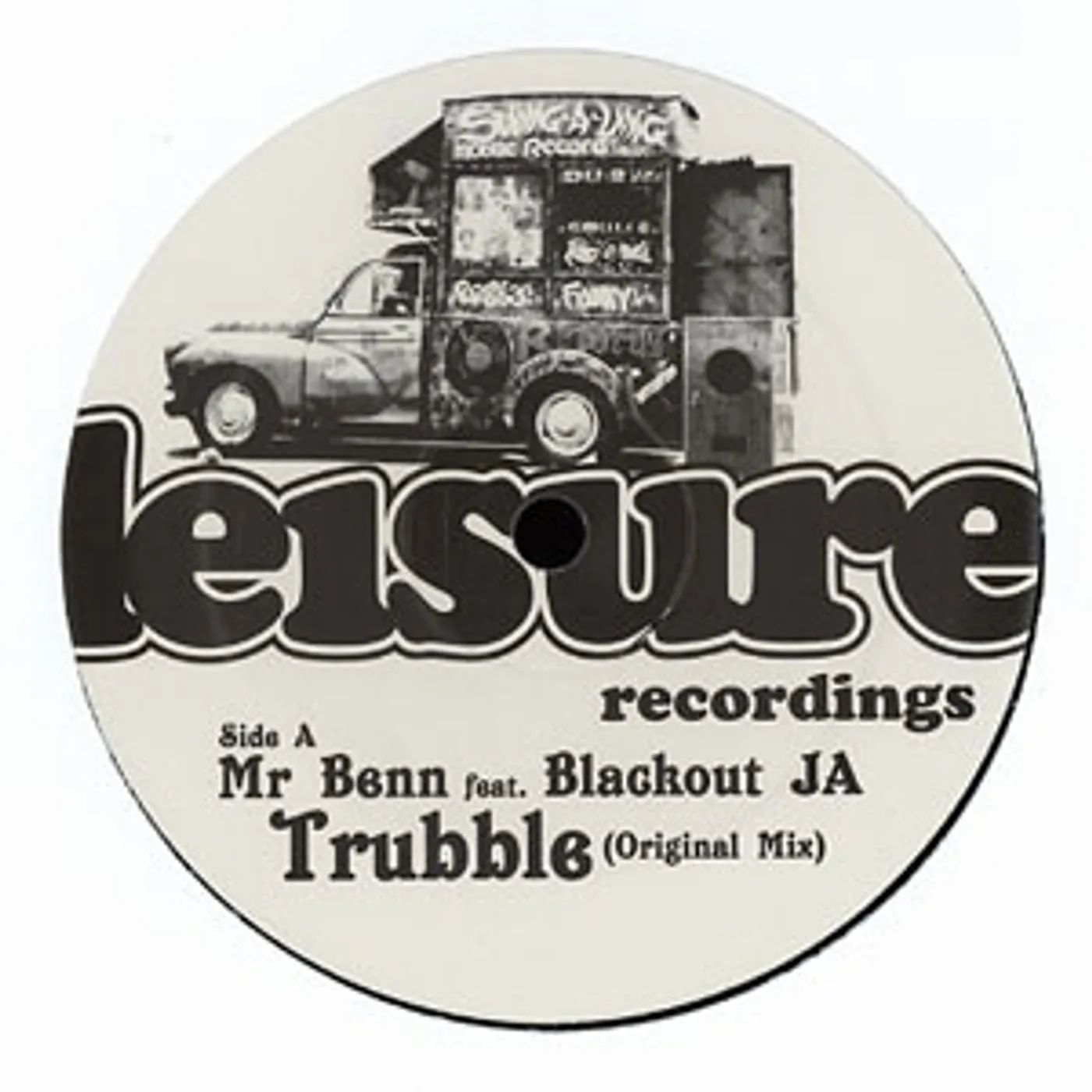 Mr Benn TRUBBLE Vinyl Record - UK Release