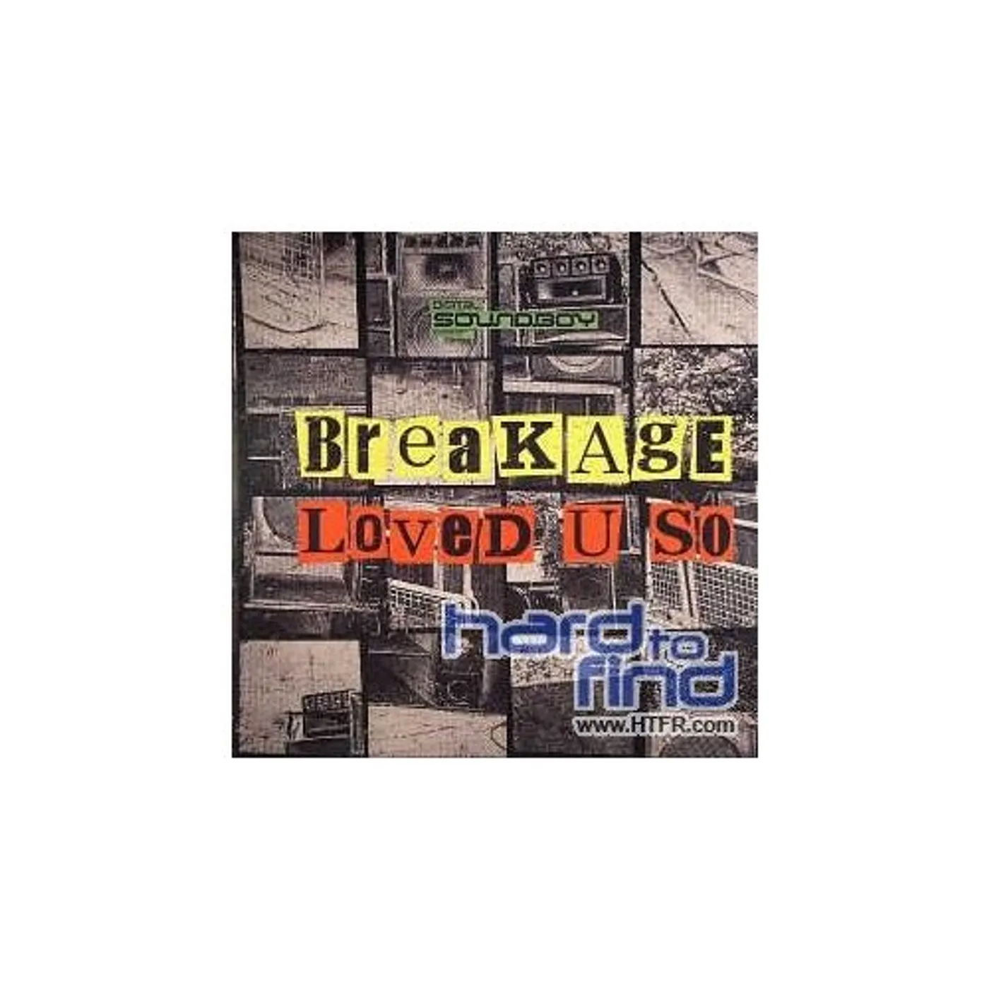 Breakage LOVED YOU SO/I N I Vinyl Record