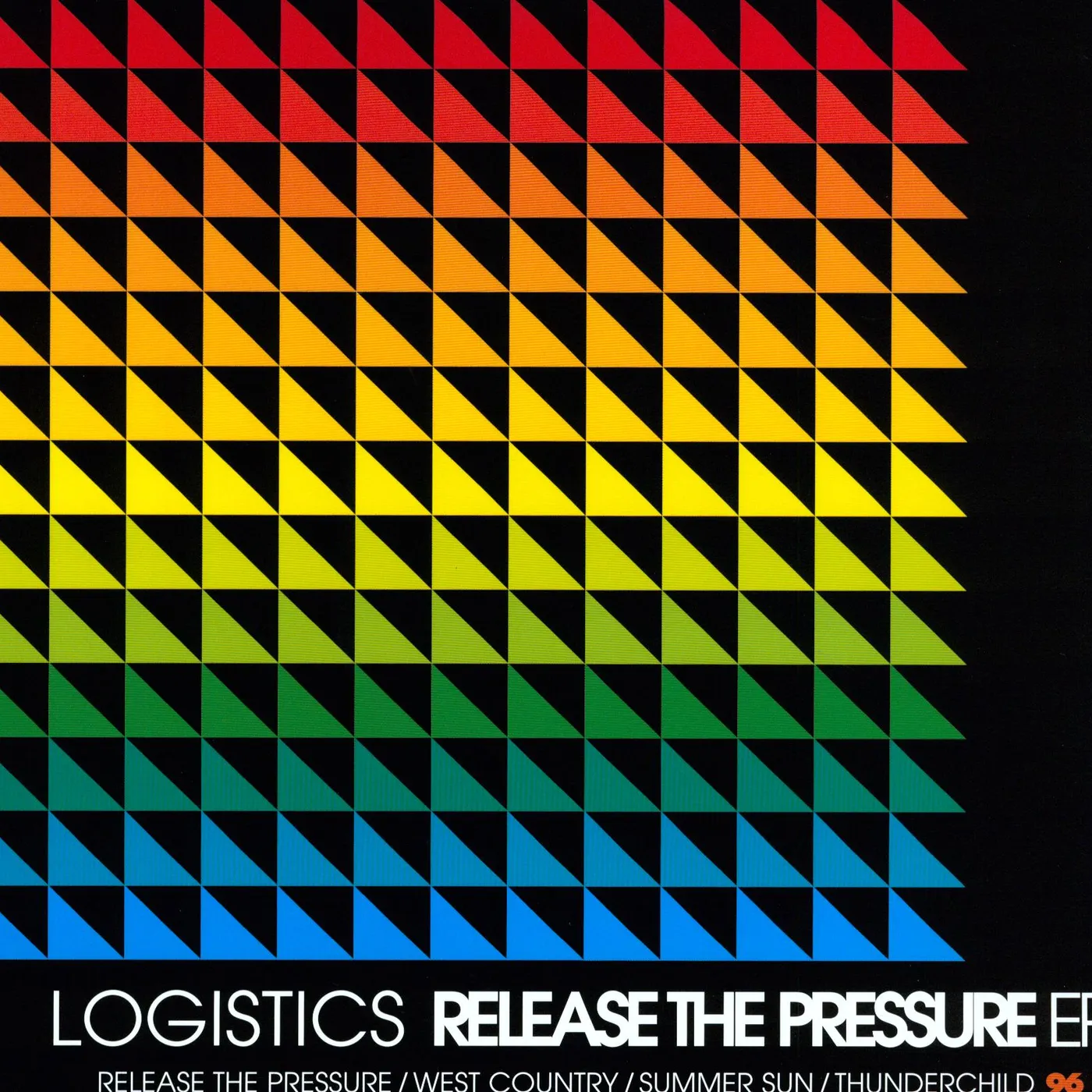 Logistics RELEASE THE PRESSURE EP Vinyl Record - UK Release