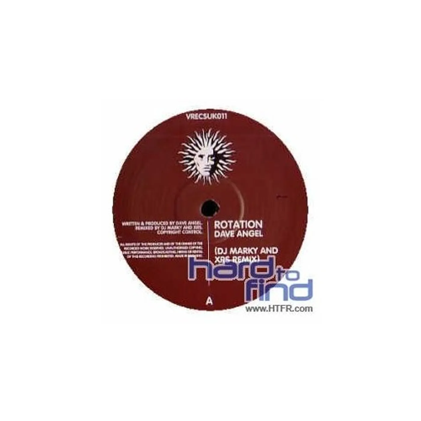 Dave Angel ROTATION Vinyl Record