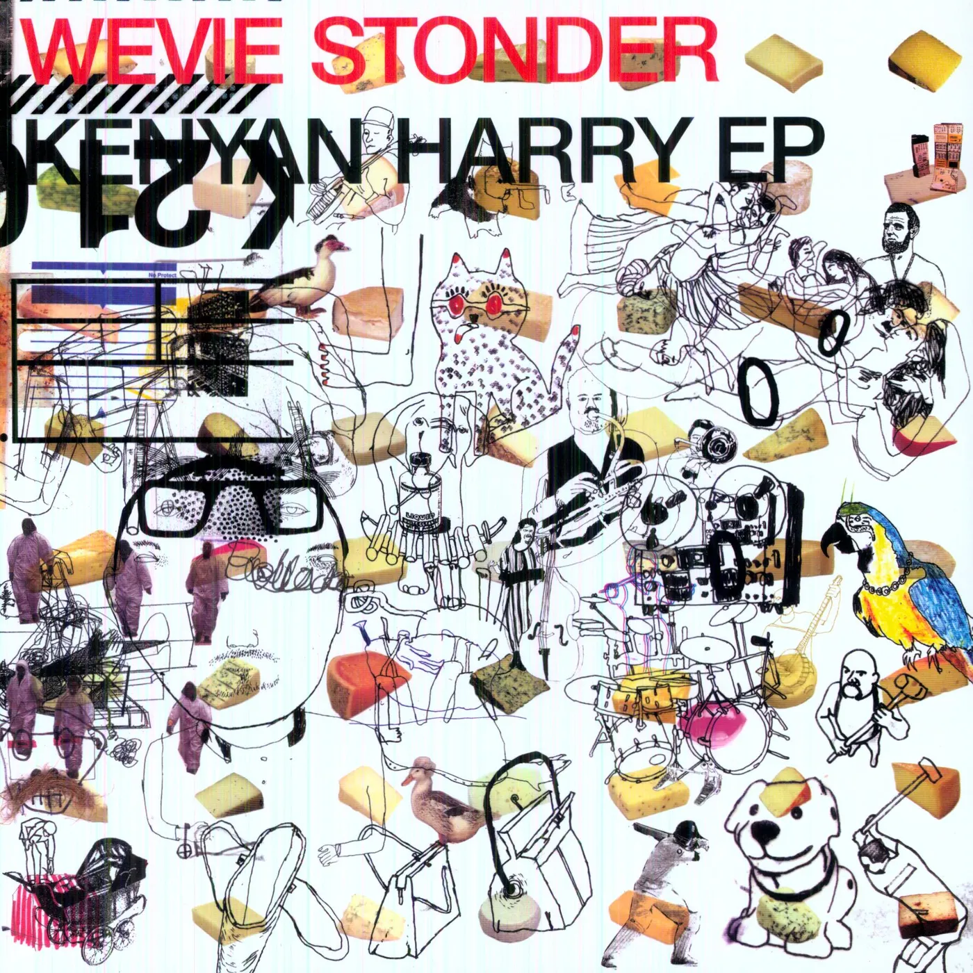 Wevie Stonder KENYAN HARRY Vinyl Record