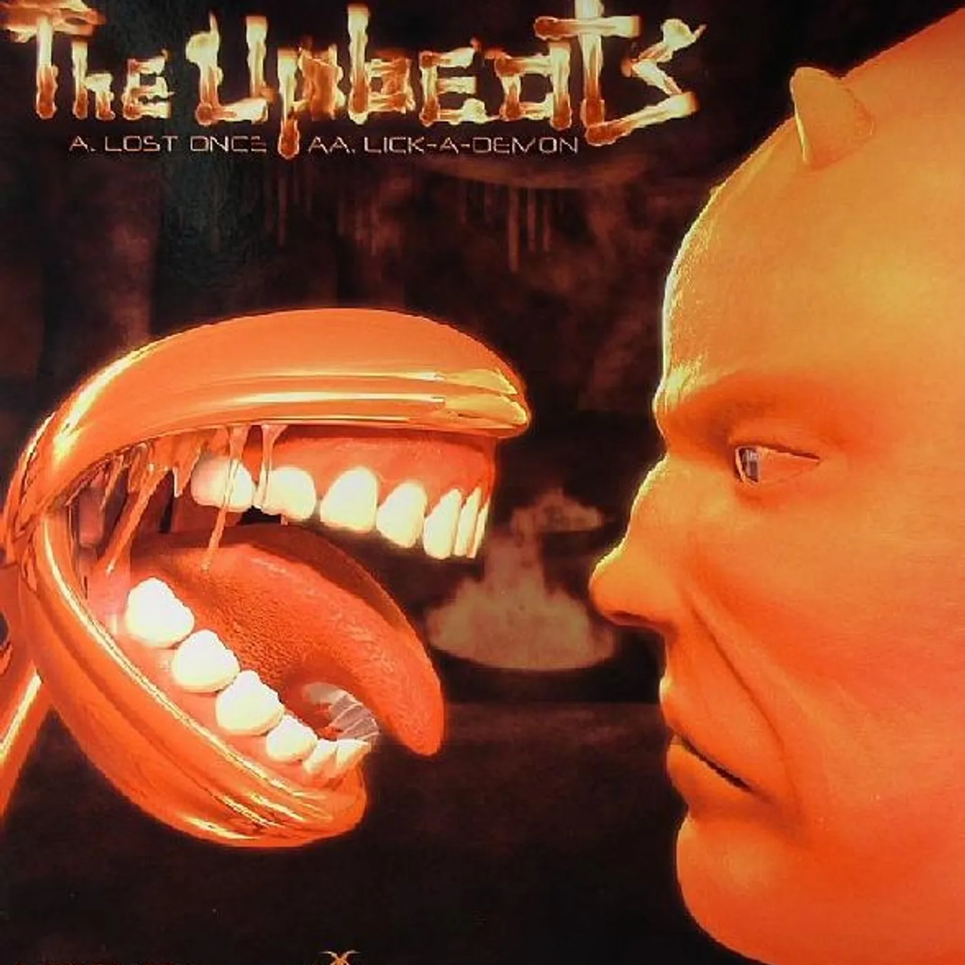 The Upbeats LOST ONCE/LICK-A-DEMON Vinyl Record