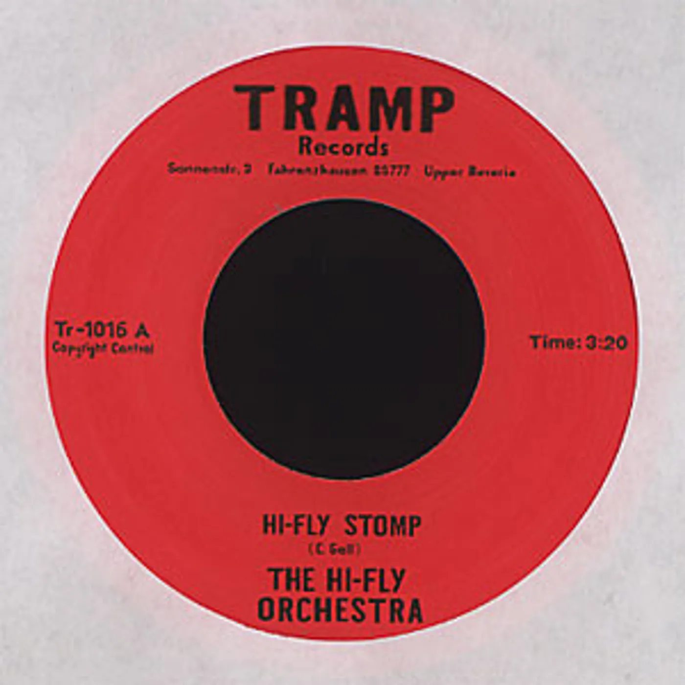 The Hi-Fly Orchestra HI-FLY STOMP/GETTIN' DOWN Vinyl Record