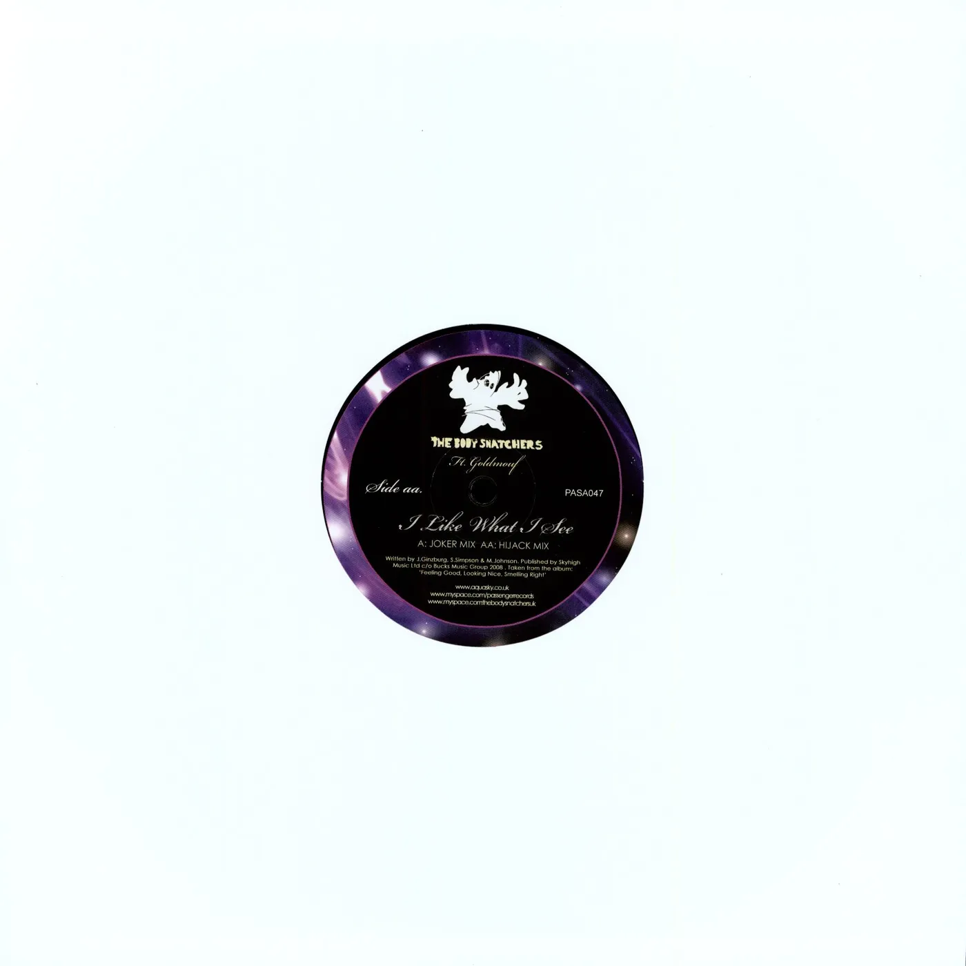 The Bodysnatchers I LIKE WHAT I SEE (JOKER/HIJACK REMIXES) Vinyl Record