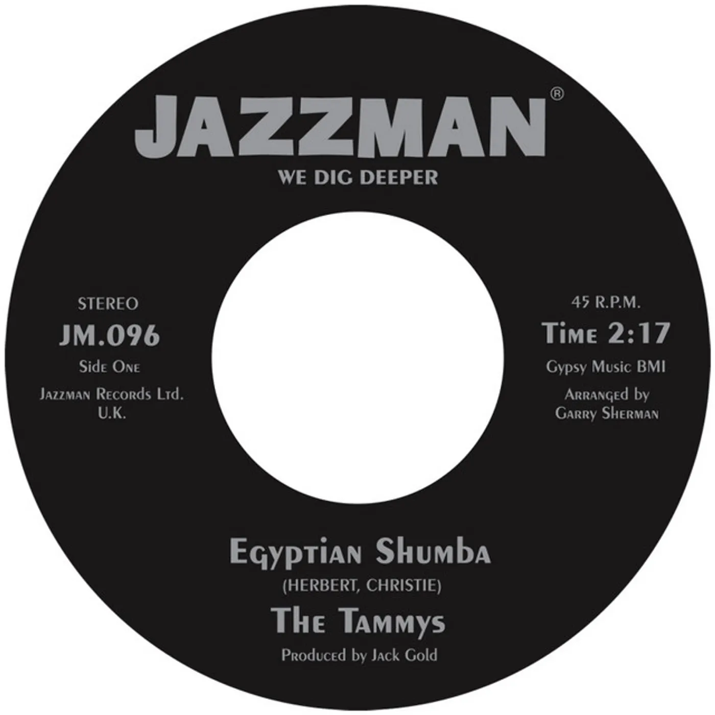 The Tammys EGYPTIAN SHUMBA Vinyl Record - UK Release