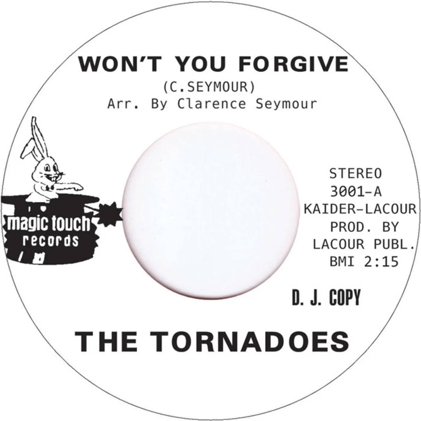 The Tornadoes Won't You Forgive Vinyl Record