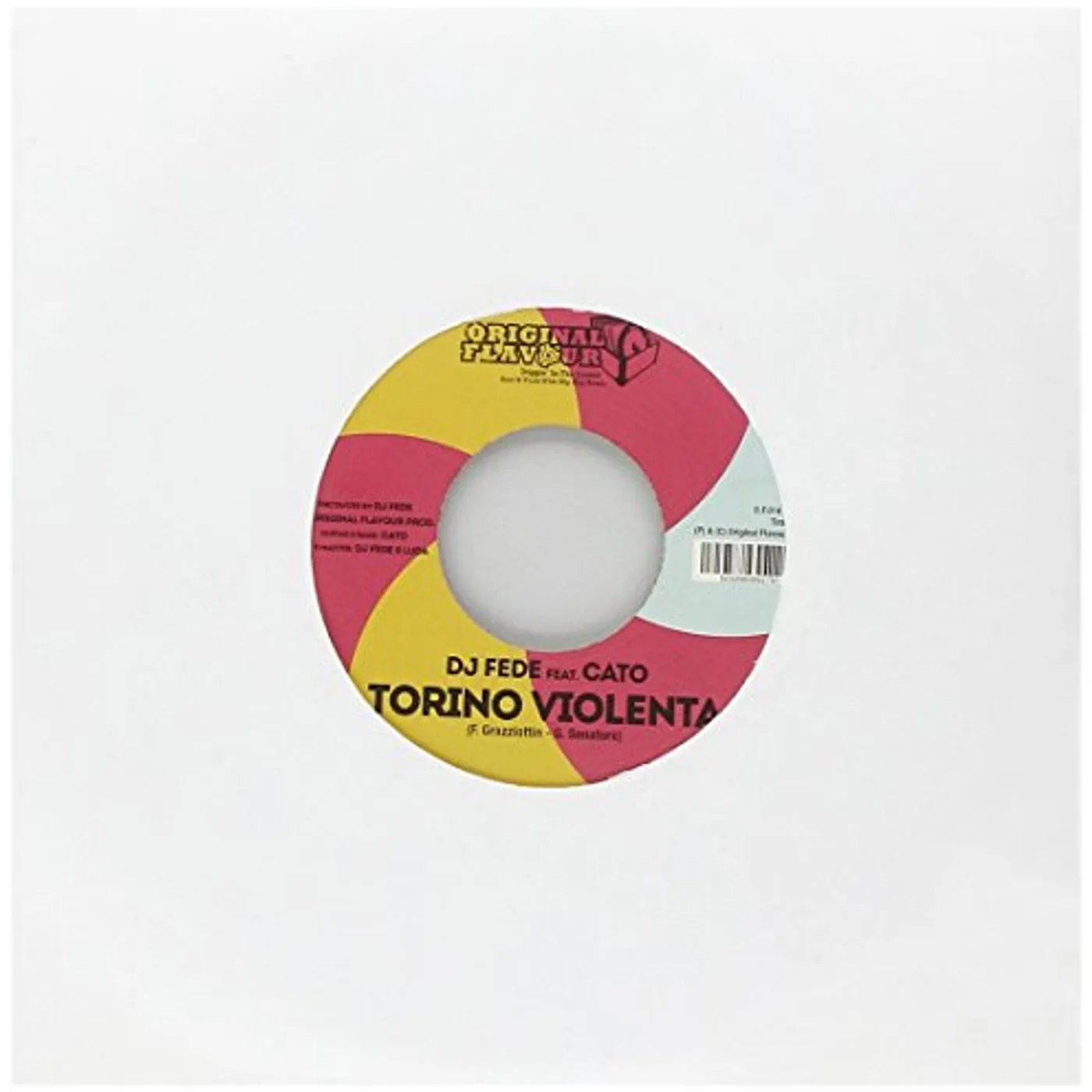 DJ Fede TORINO VIOLENTA/RUDE BOY FUNKER Vinyl Record