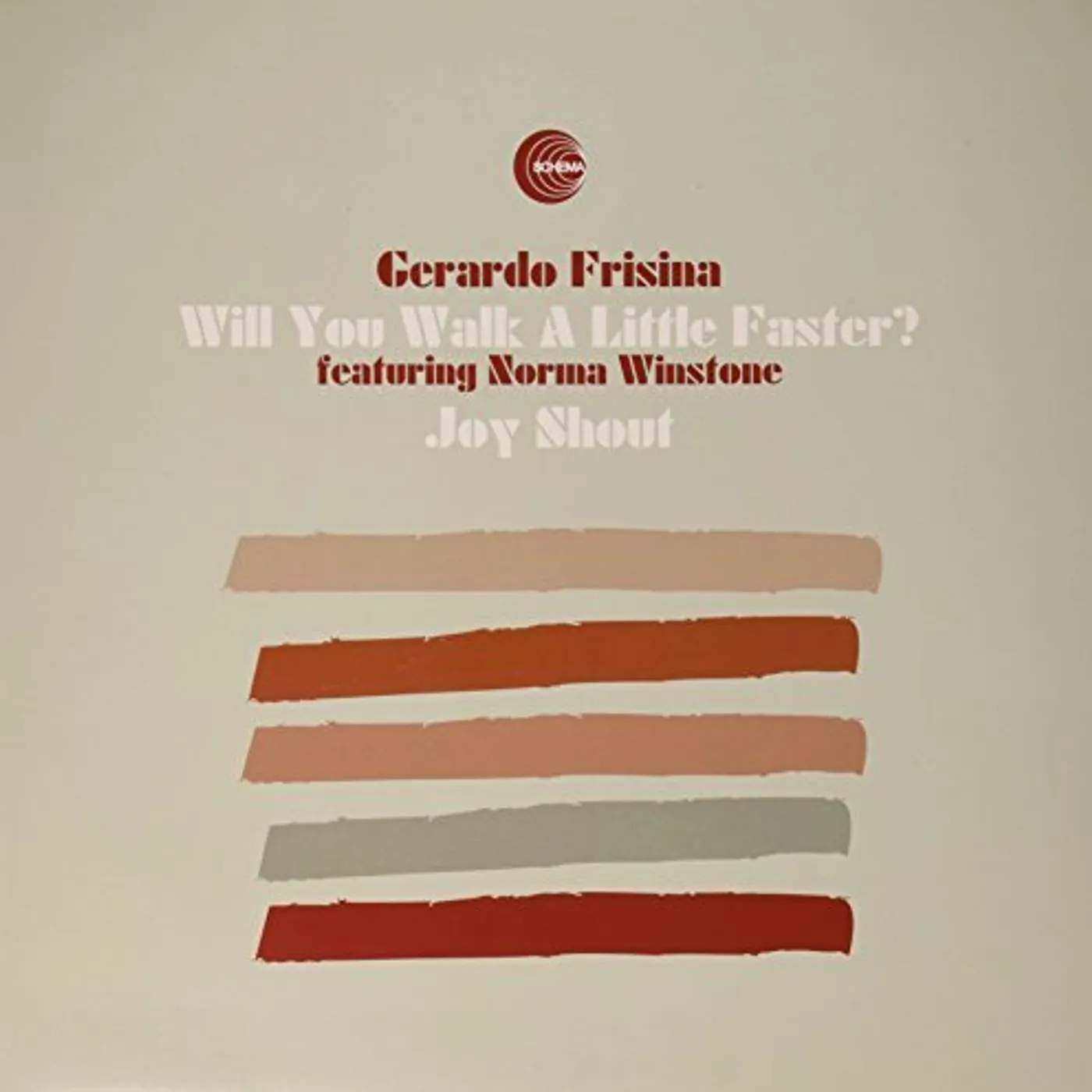 Gerardo Frisina WILL YOU WALK A LITTLE FASTER?/JOY SHOUT (UK) (Vinyl)