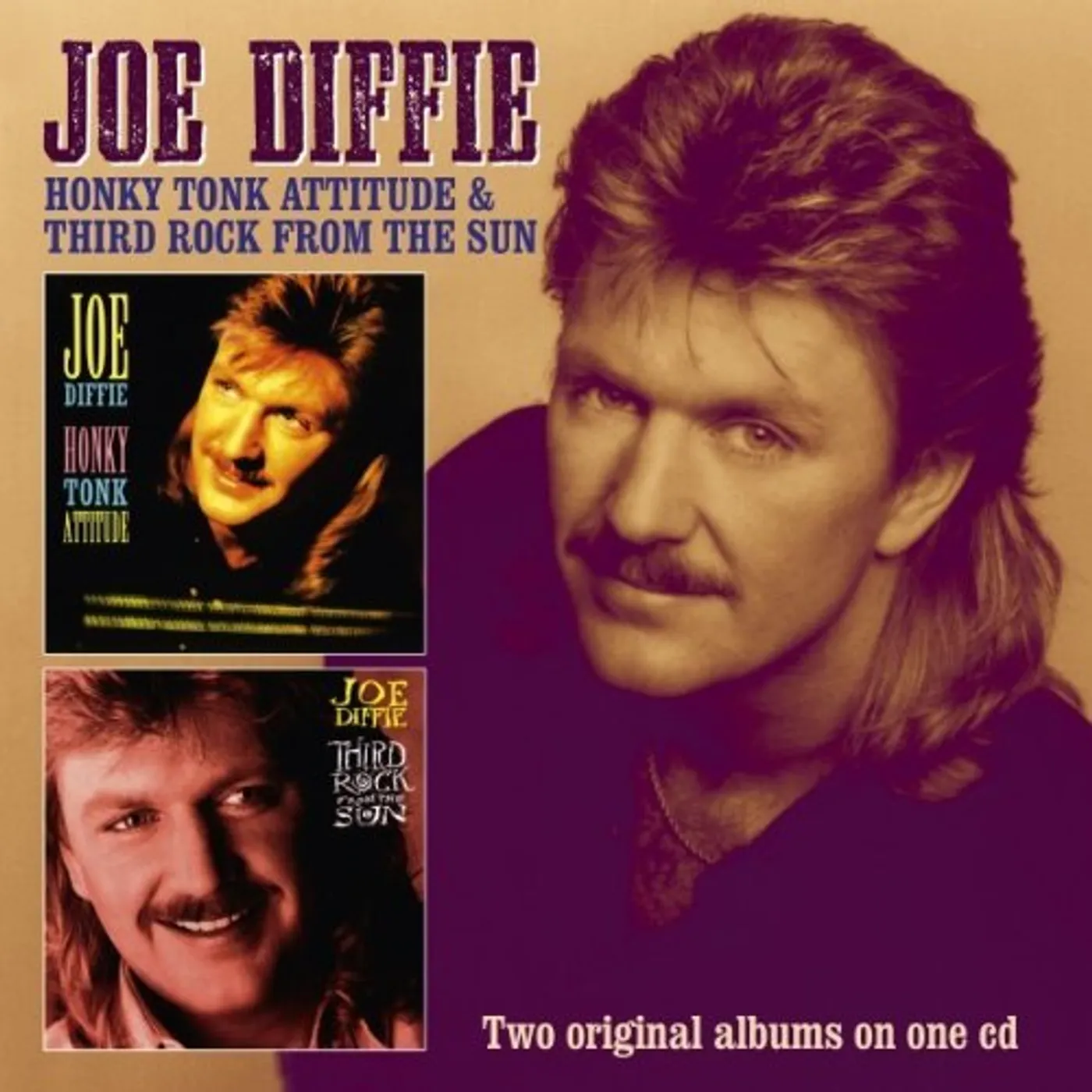 Joe Diffie HONKY TONK ATTITUDE / THIRD ROCK FROM THE SUN CD