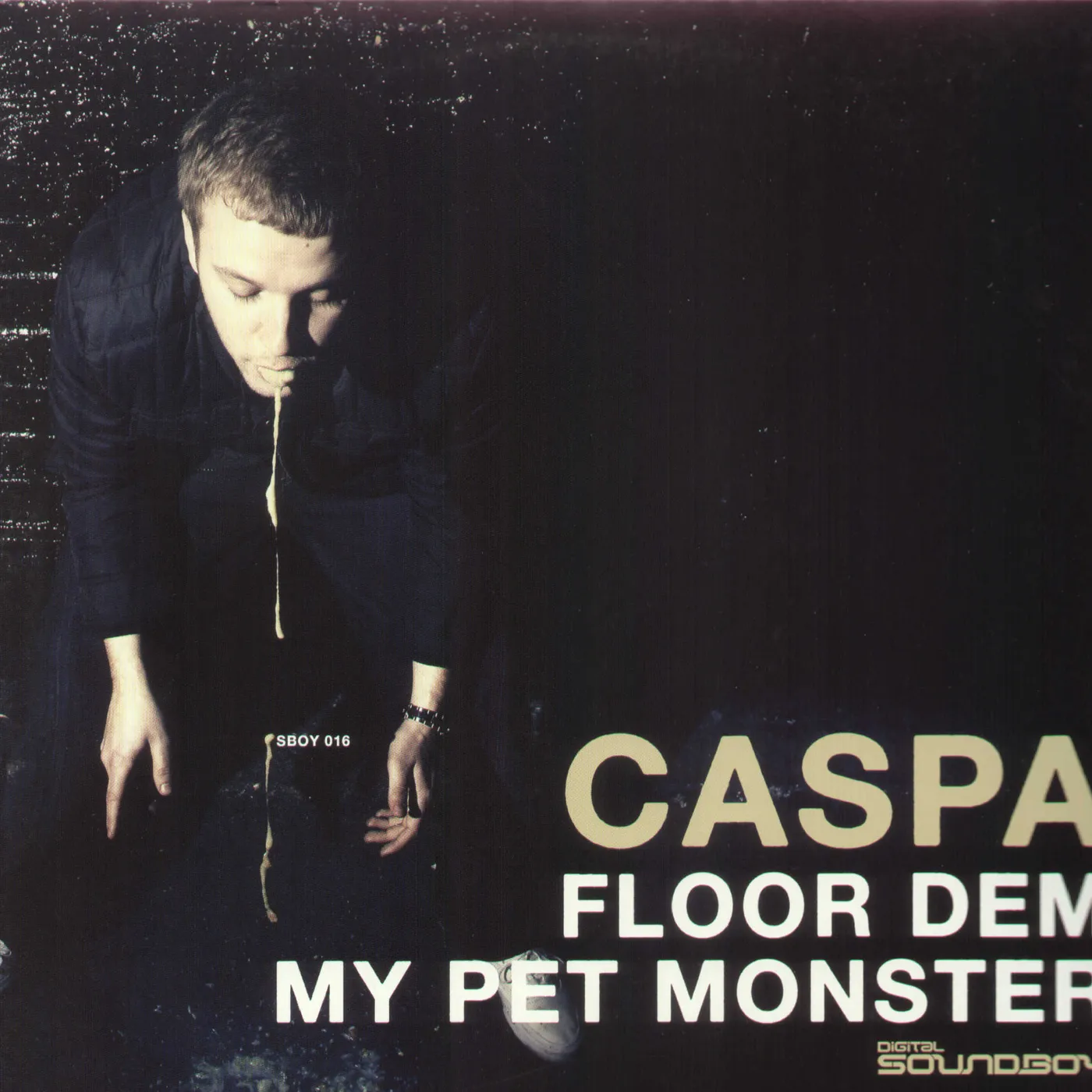 Caspa FLOOR DEM/MY PET MONSTER Vinyl Record - UK Release