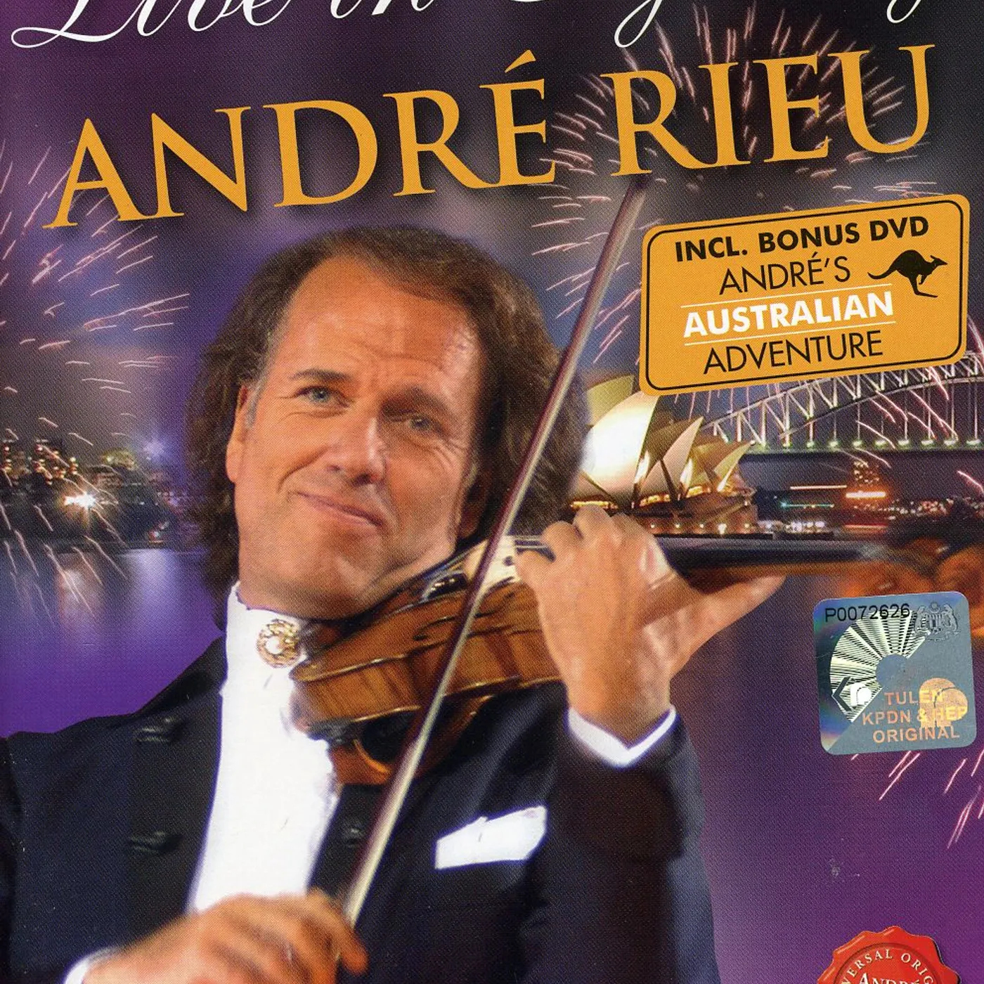 Andre Rieu LIVE IN SYDNEY/ANDRE'S AUSTRALIAN ADVENTURE DVD