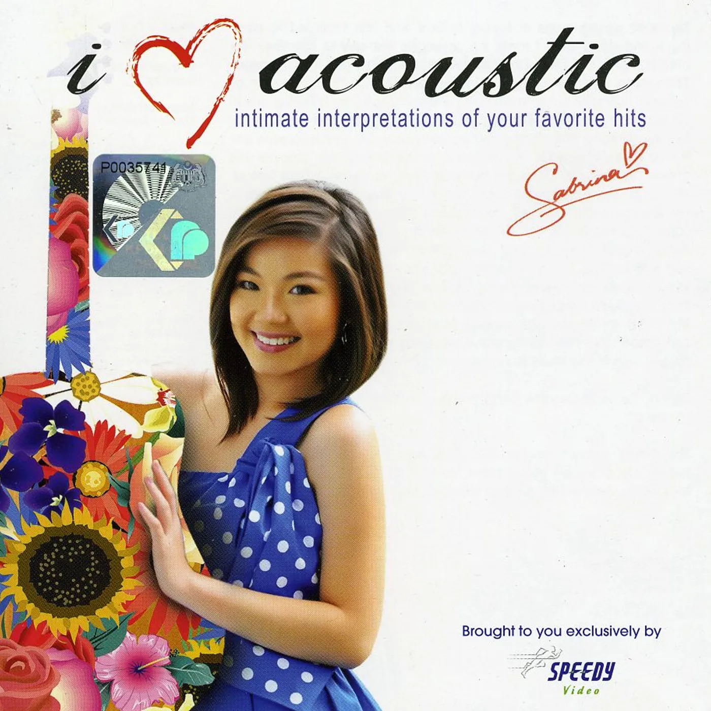 Sabrina I LOVE ACOUSTIC CD