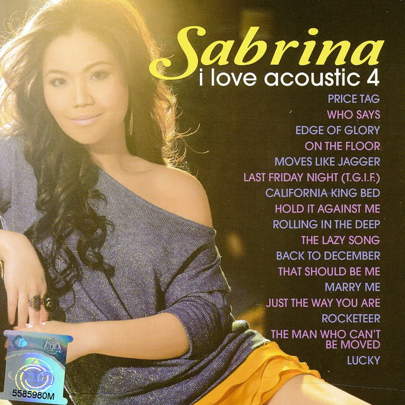 Sabrina I LOVE ACOUSTIC 4 CD