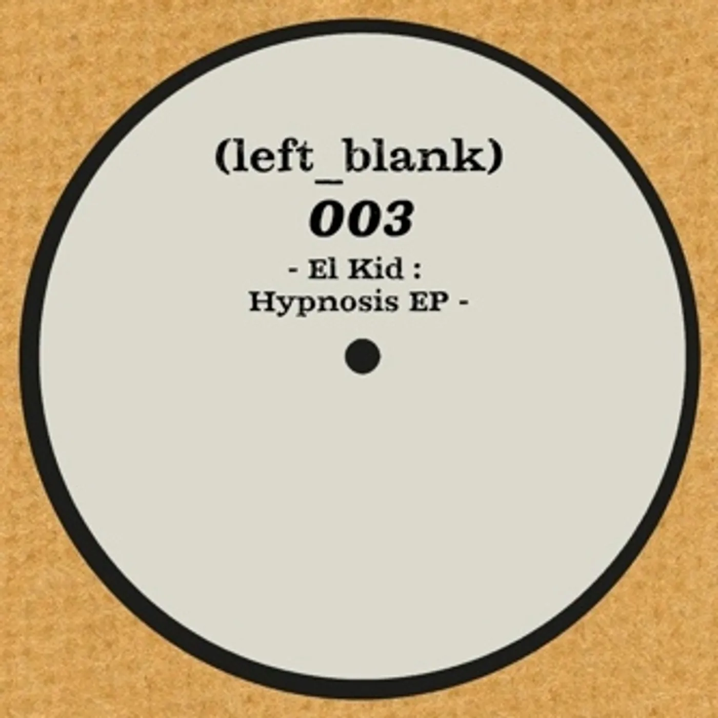 El Kid HYPNOSIS EP Vinyl Record - UK Release