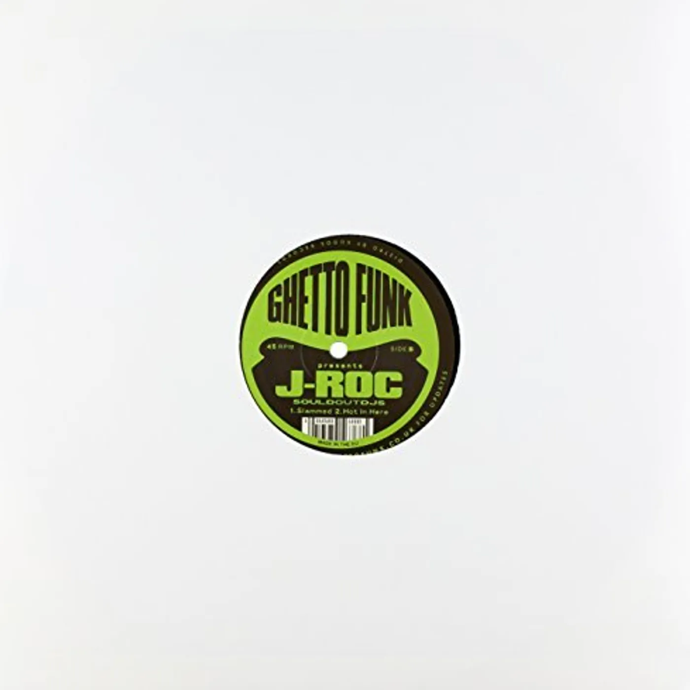 GHETTO FUNK PRESENTS J-ROC Vinyl Record