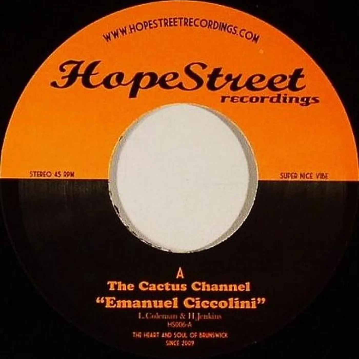 The Cactus Channel EMANUEL CICCOLINI Vinyl Record - UK Release