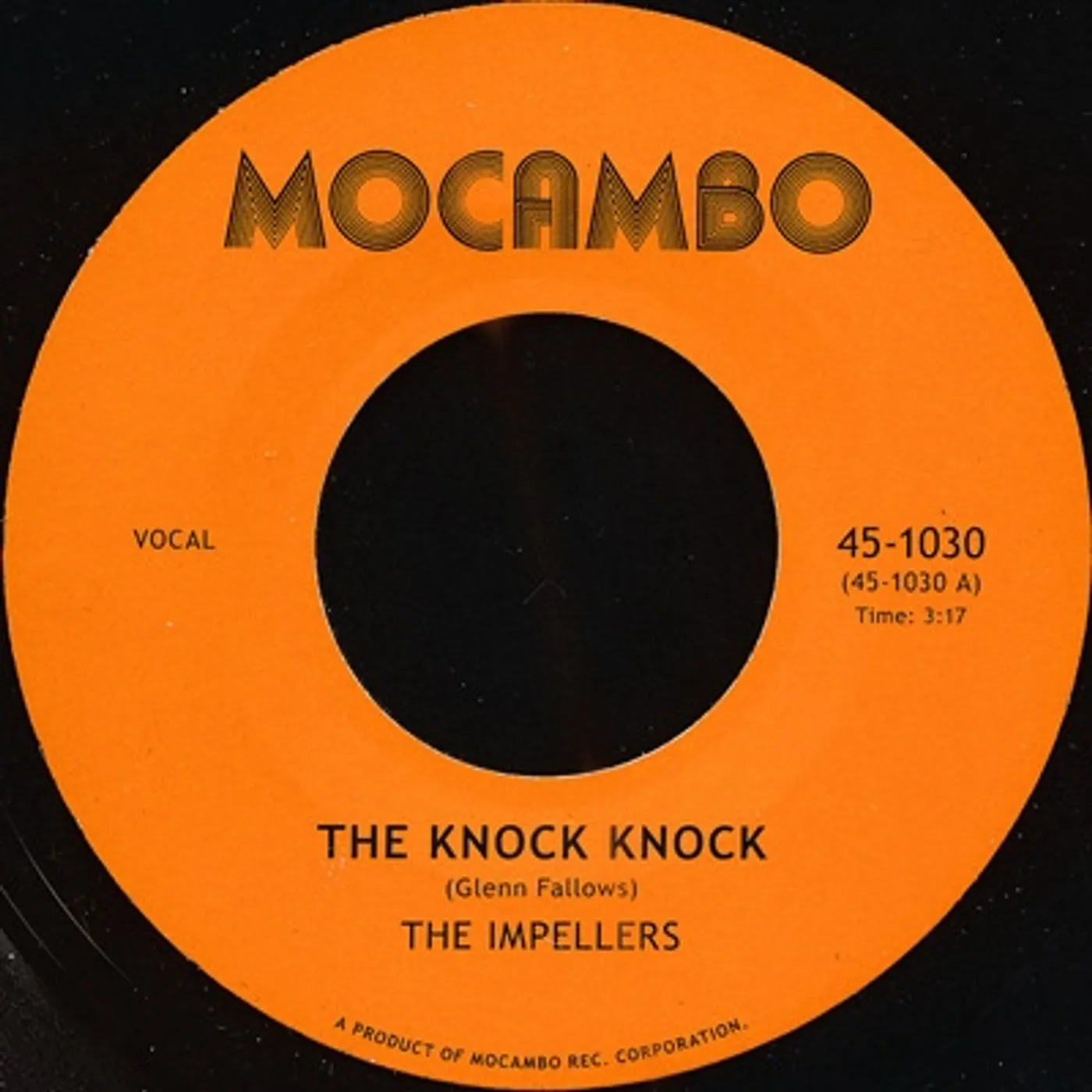 The Impellers KNOCK KNOCK/I PREDICT A RIOT Vinyl Record - UK Release