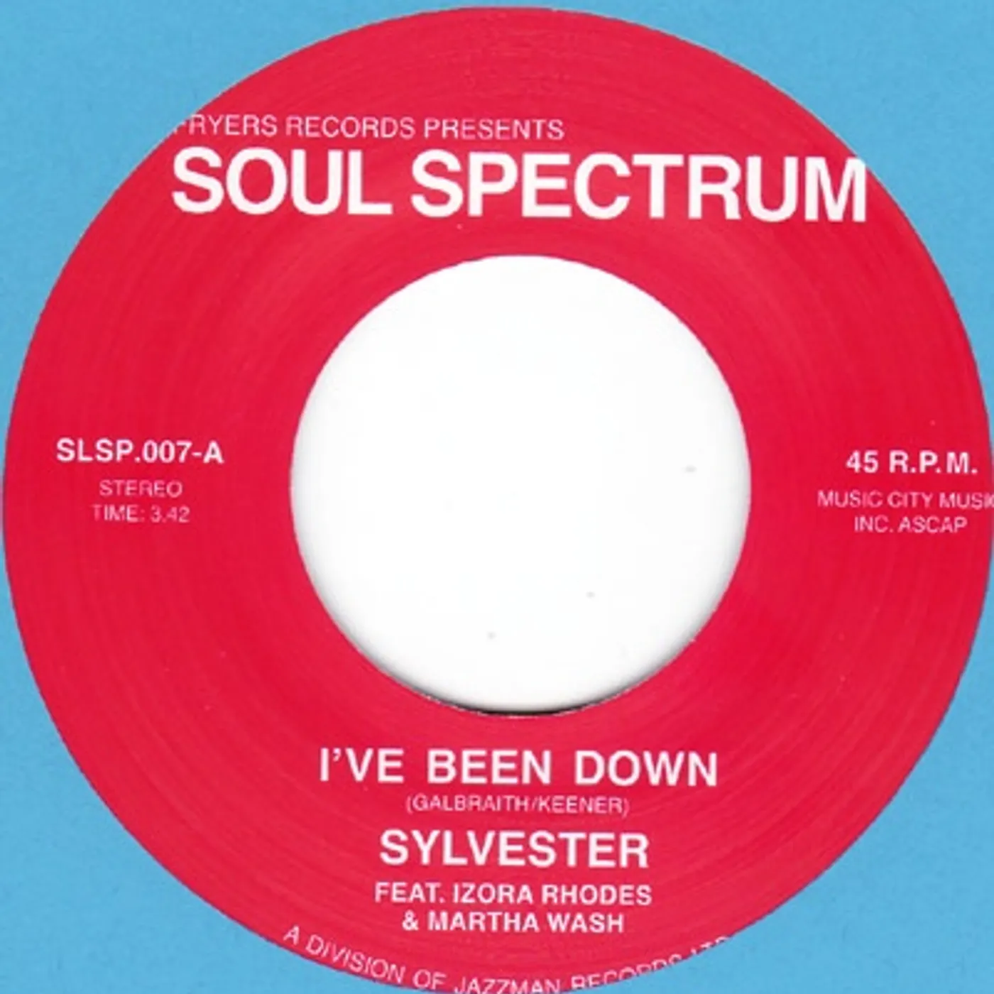 Sylvester I'VE BEEN DOWN Vinyl Record - UK Release