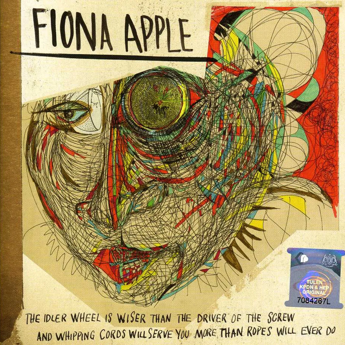 Fiona Apple IDLER WHEEL IS WISER THAN THE DRIVER.... CD