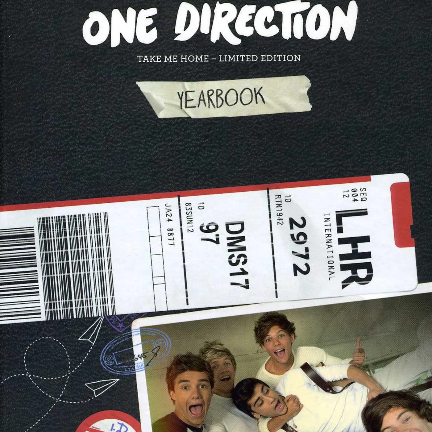 One Direction TAKE ME HOME: YEARBOOK EDITION (ASIAN) CD