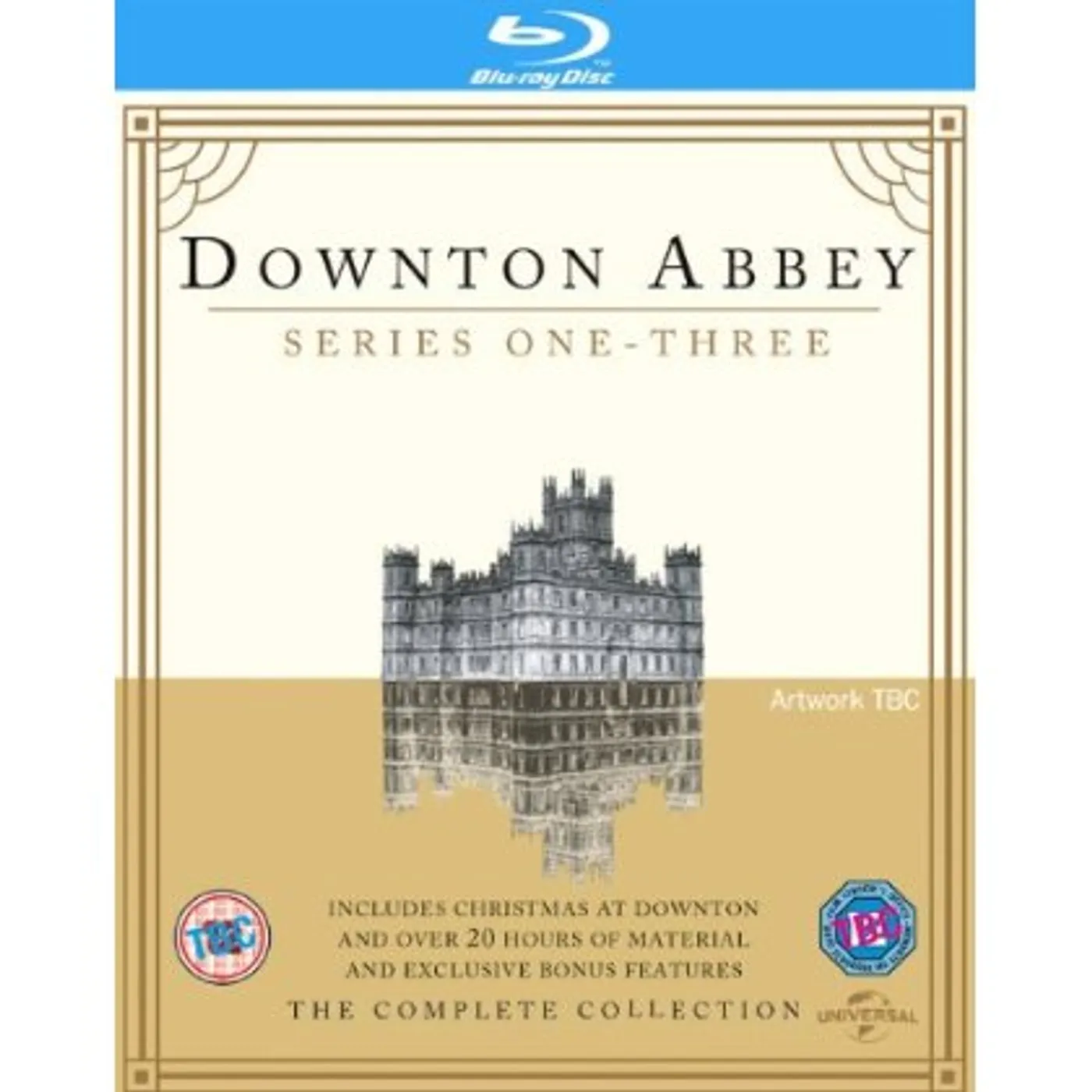 DOWNTON ABBEY: SERIES 1-3 + CHRISTMAS SPECIAL Blu-ray