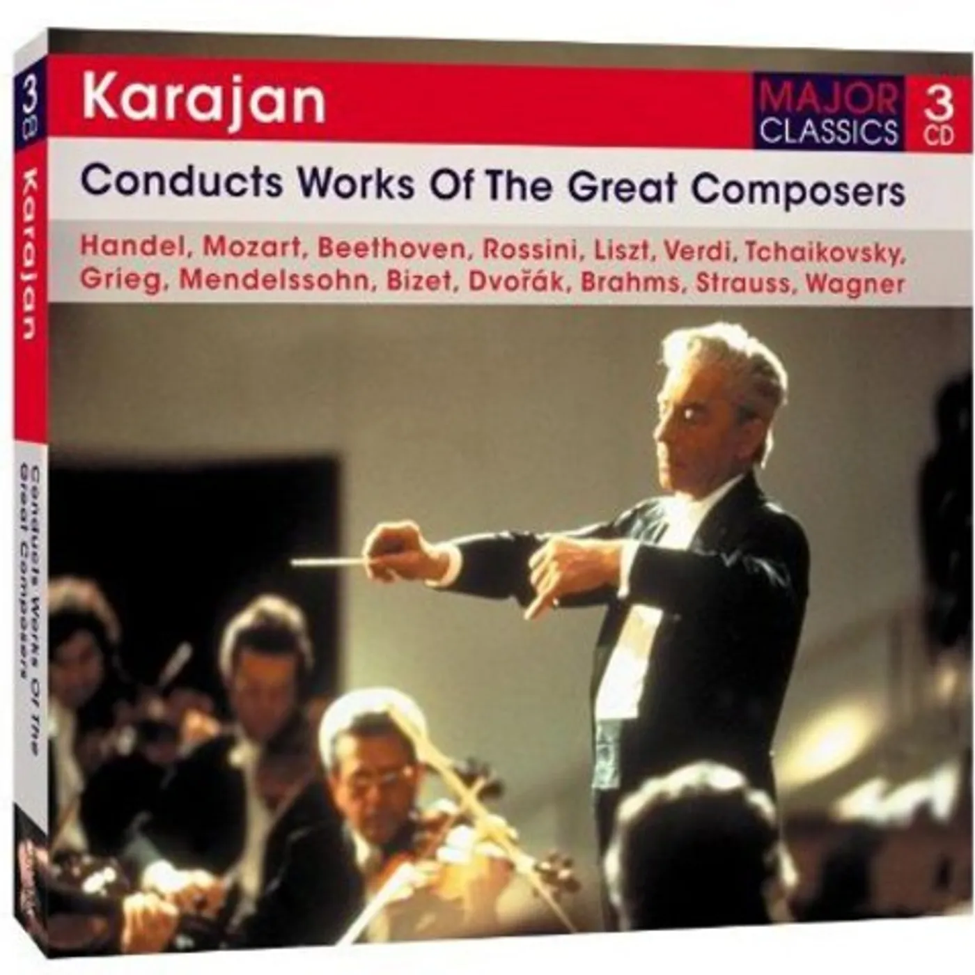 Herbert von Karajan CONDUCTS WORKS OF THE GREAT COMPOSERS CD