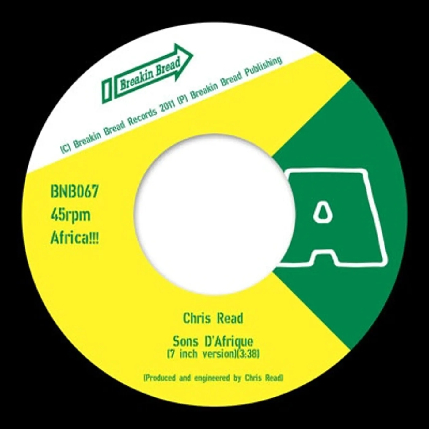 Chris Read SONS D'AFRIQUE Vinyl Record - UK Release