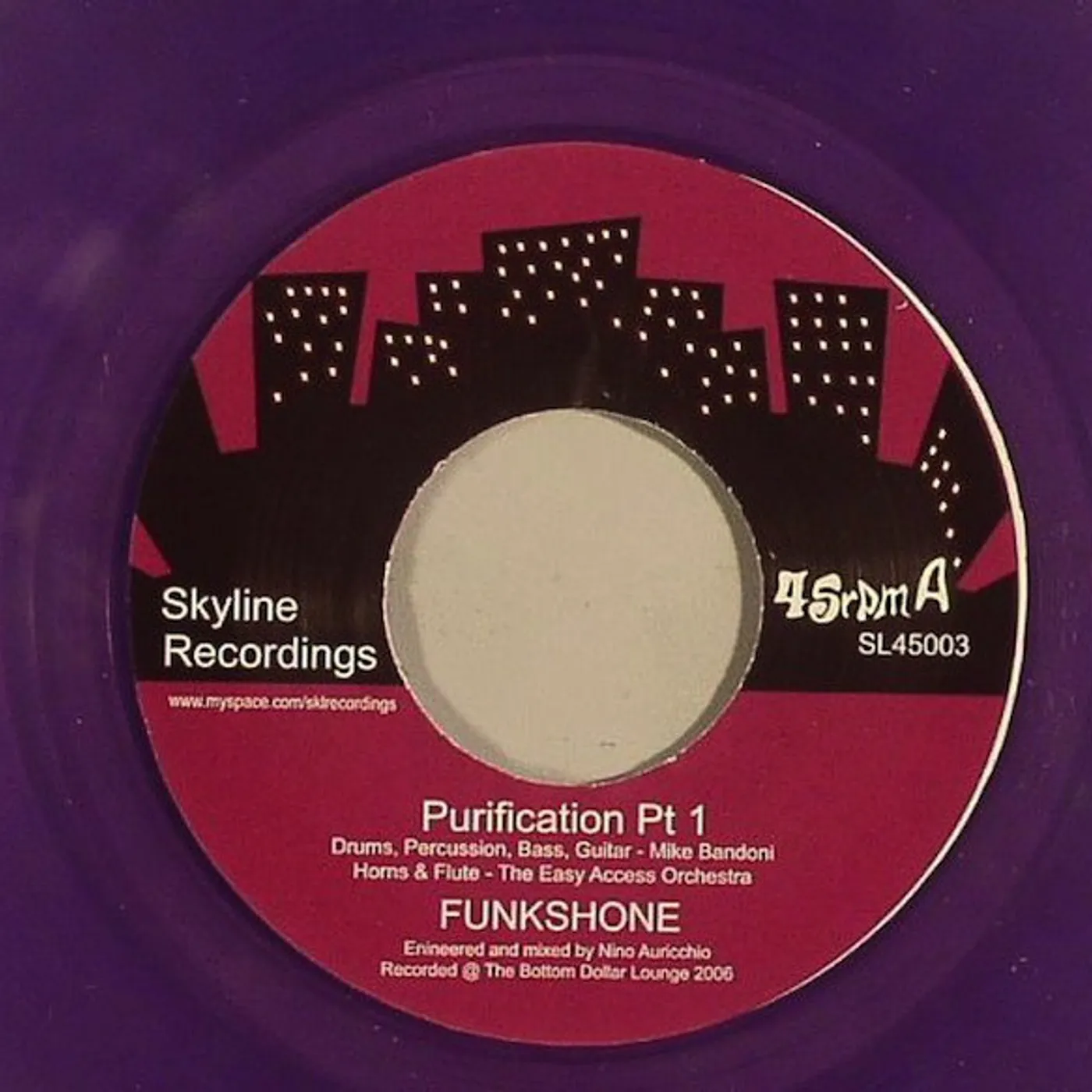 Funkshone PURIFICATION PART 1/2 Vinyl Record - UK Release