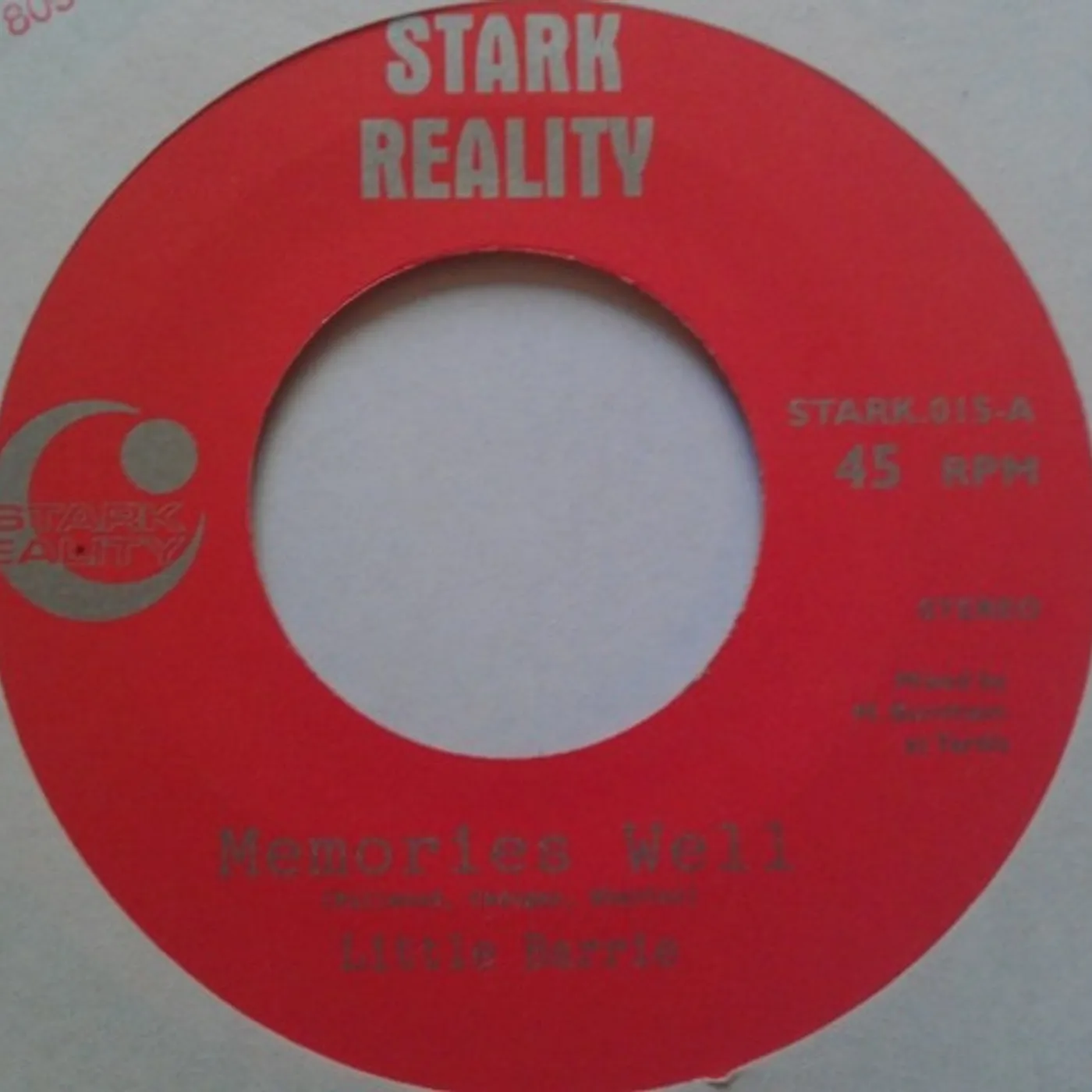 Little Barrie MEMORIES WELL/DIDN'T MEAN A THING Vinyl Record - UK Release