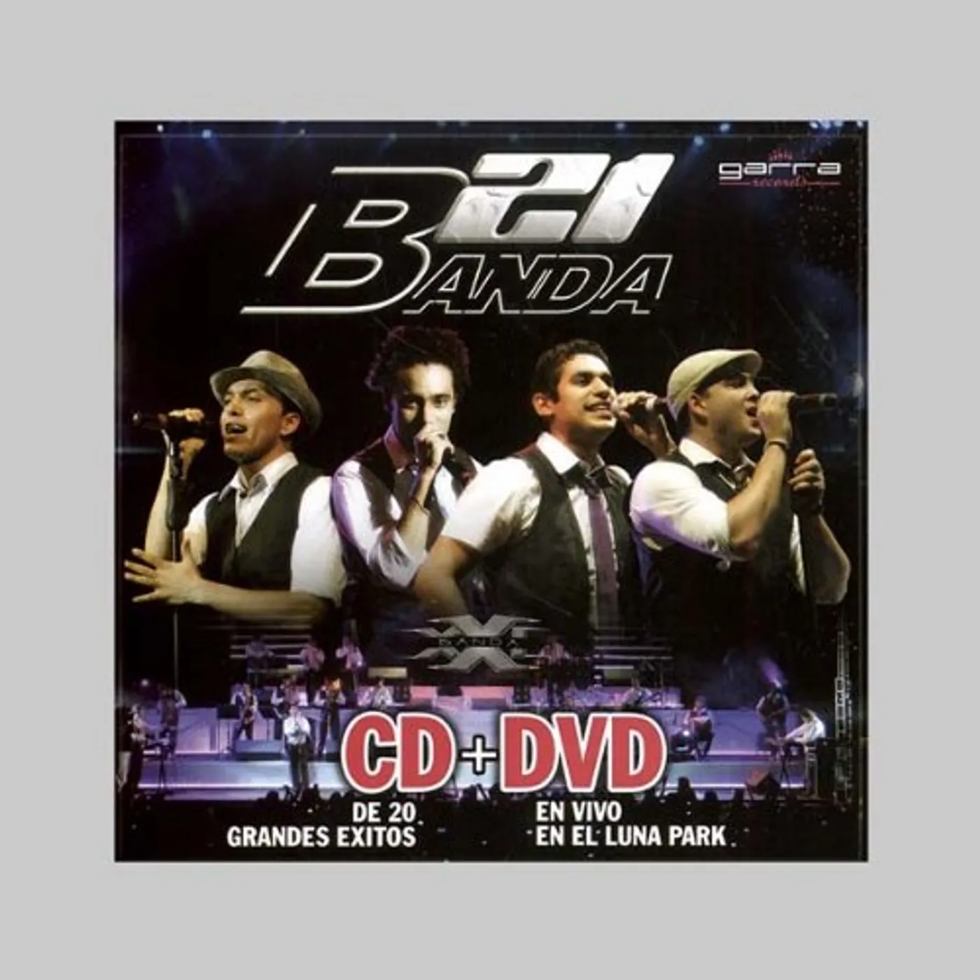 Banda XXI EN VIVO EN EL LUNA PARK CD