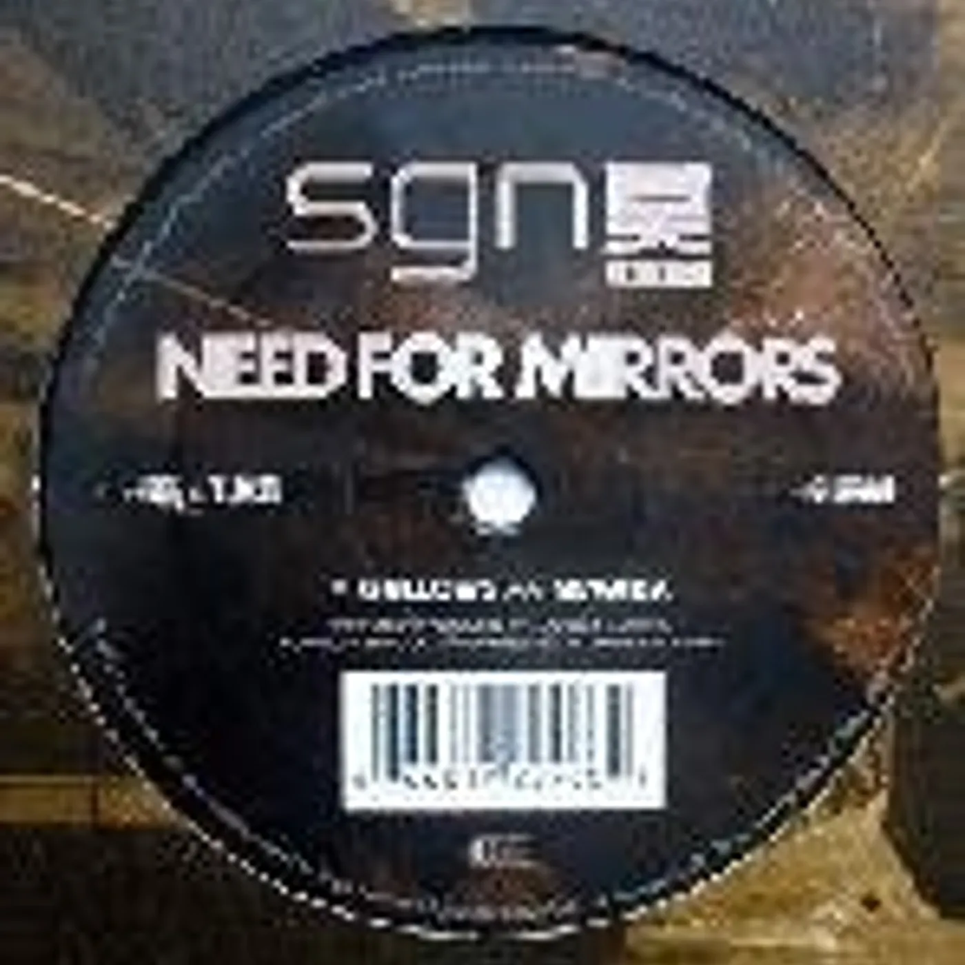 Need For Mirrors GALLOWS/NEVADA Vinyl Record