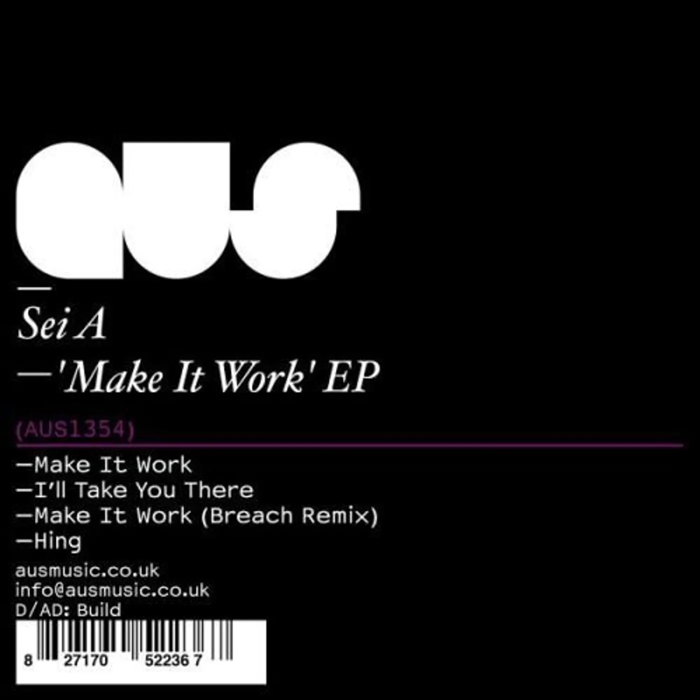 Sei A Make It Work Vinyl Record