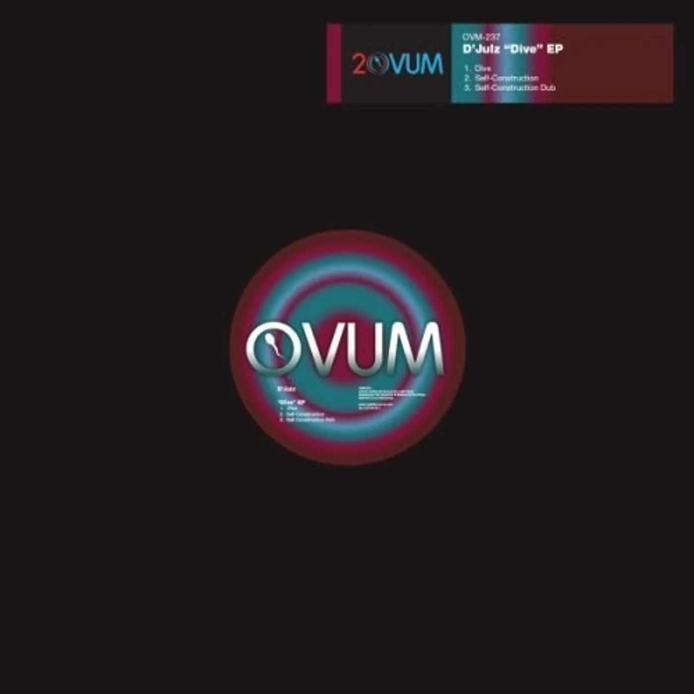 D'julz DIVE Vinyl Record