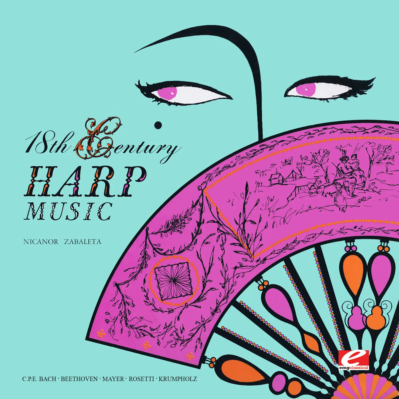 Nicanor Zabaleta 18TH CENTURY HARP MUSIC CD