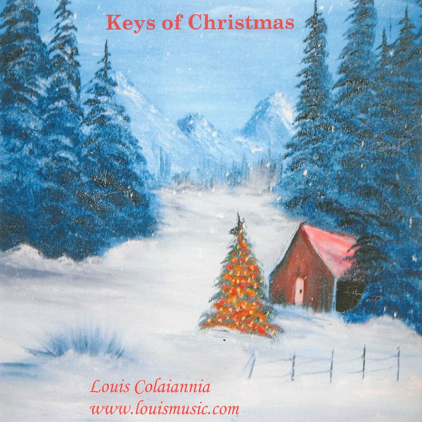 Louis Colaiannia KEYS OF CHRISTMAS CD