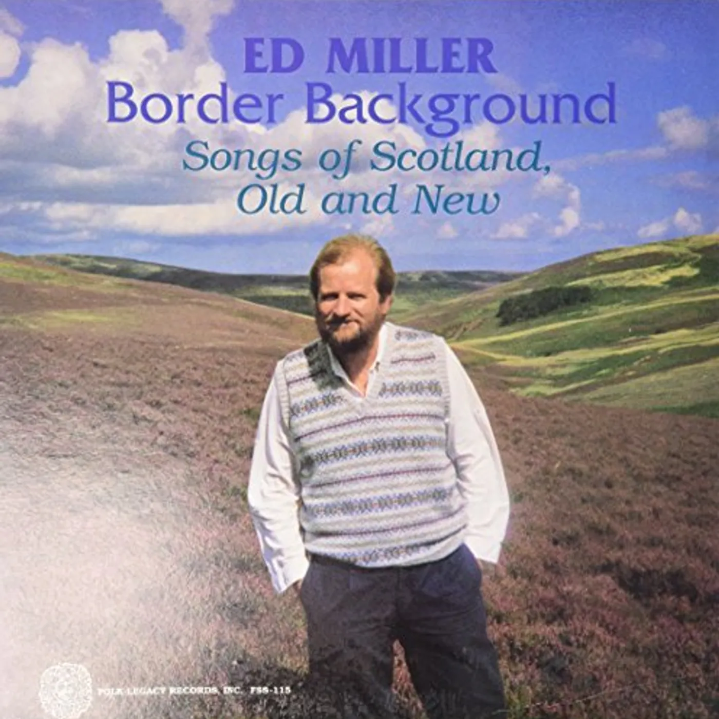 Ed Miller Border Background Vinyl Record