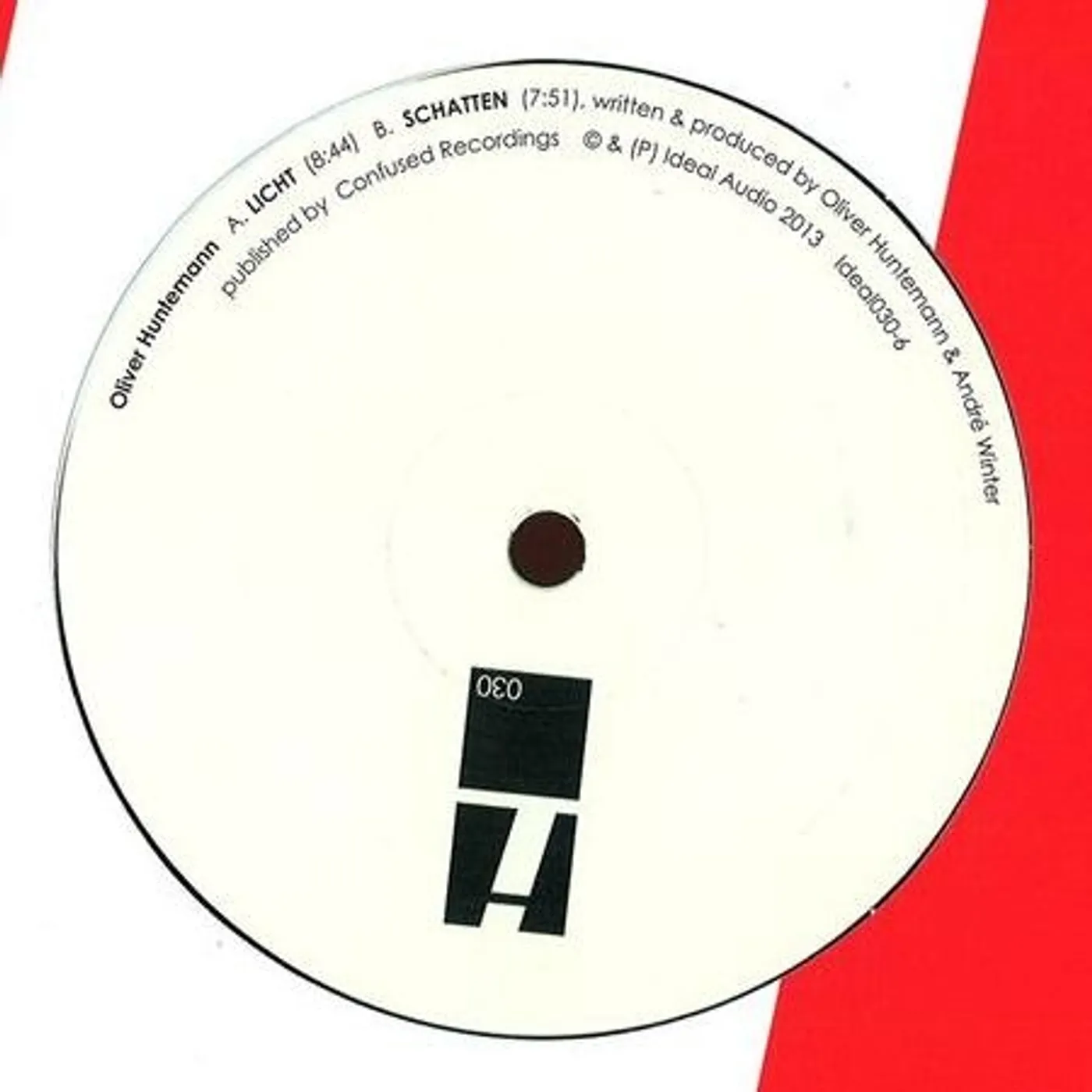 Oliver Huntemann Licht & Schatten Vinyl Record