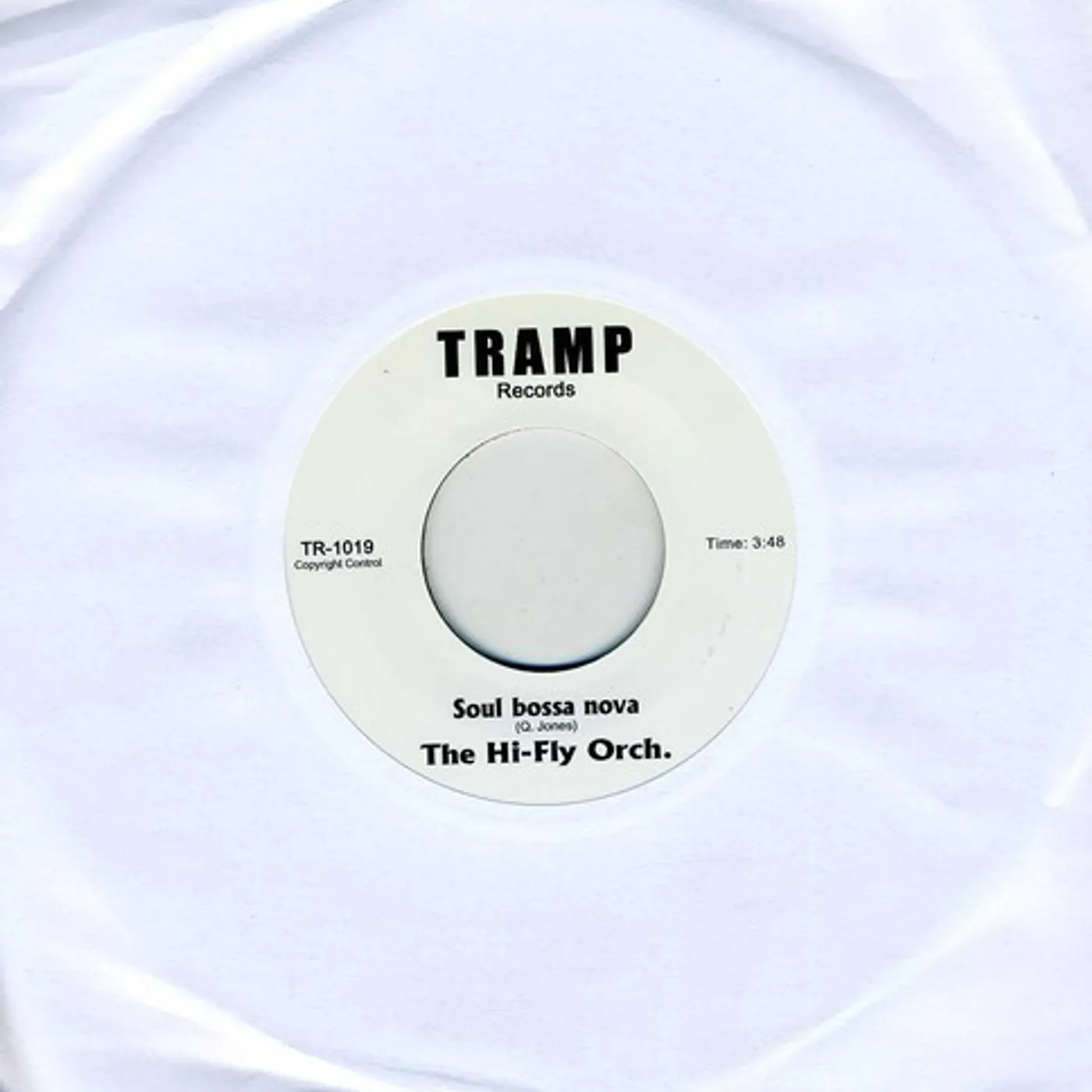 The Hi-Fly Orchestra SOUL BOSSA NOVA/CROSSTOWN TRAFFIC Vinyl Record