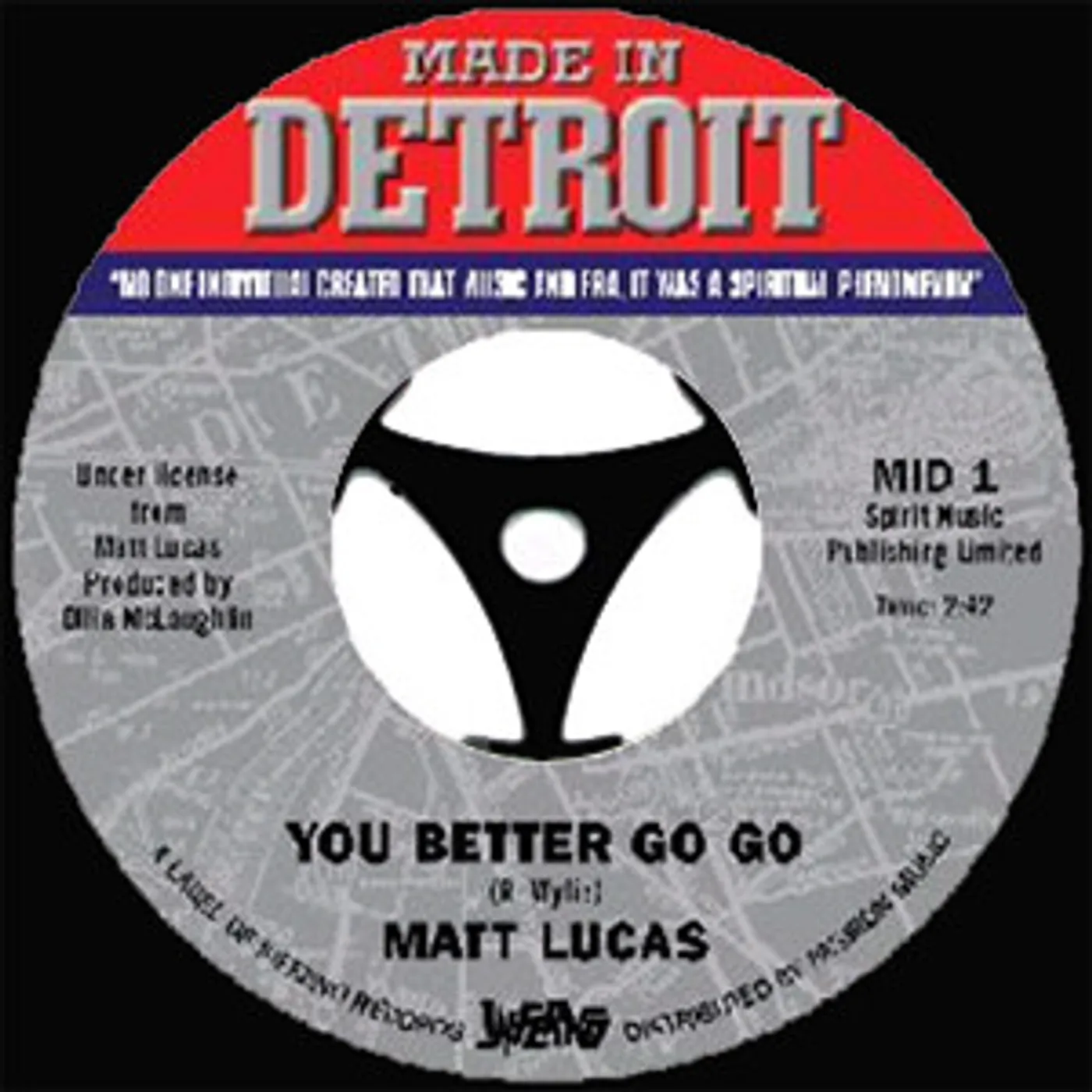 Matt Lucas YOU BETTER GO GO Vinyl Record