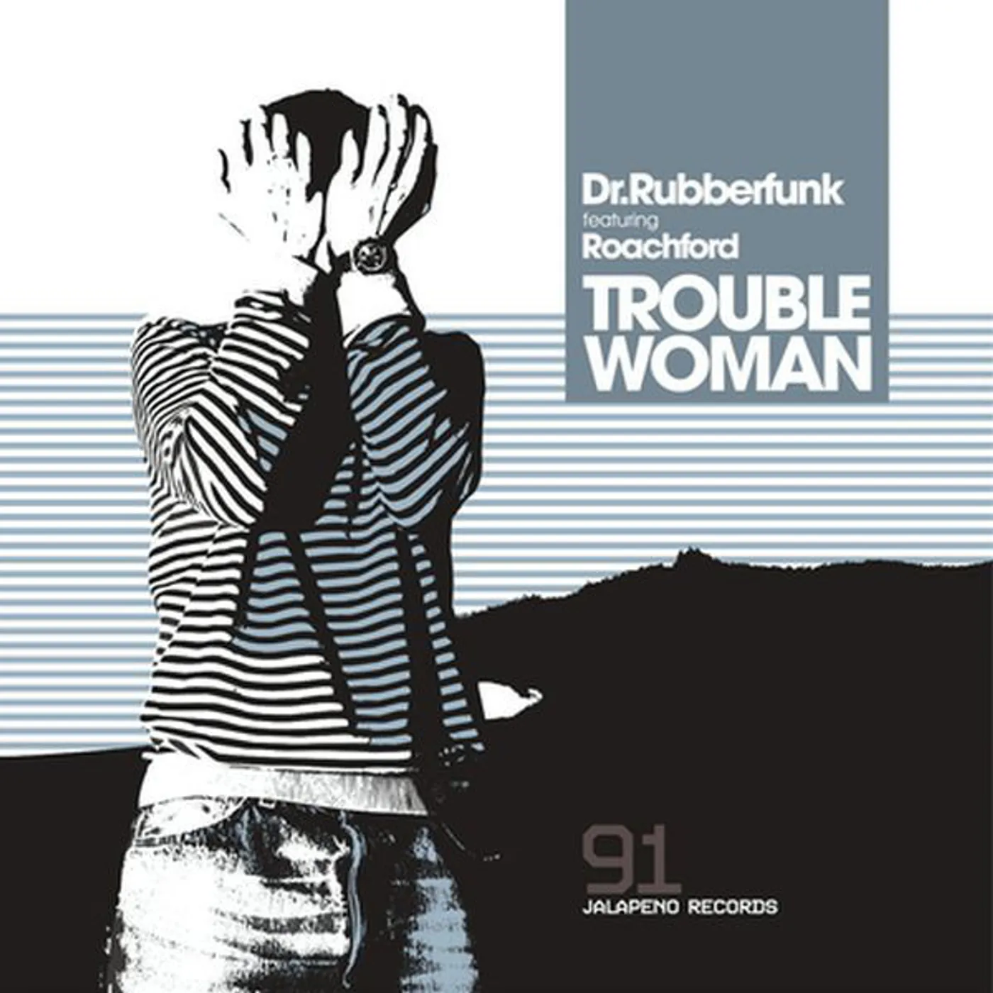 Dr Rubberfunk TROUBLE WOMAN Vinyl Record - UK Release