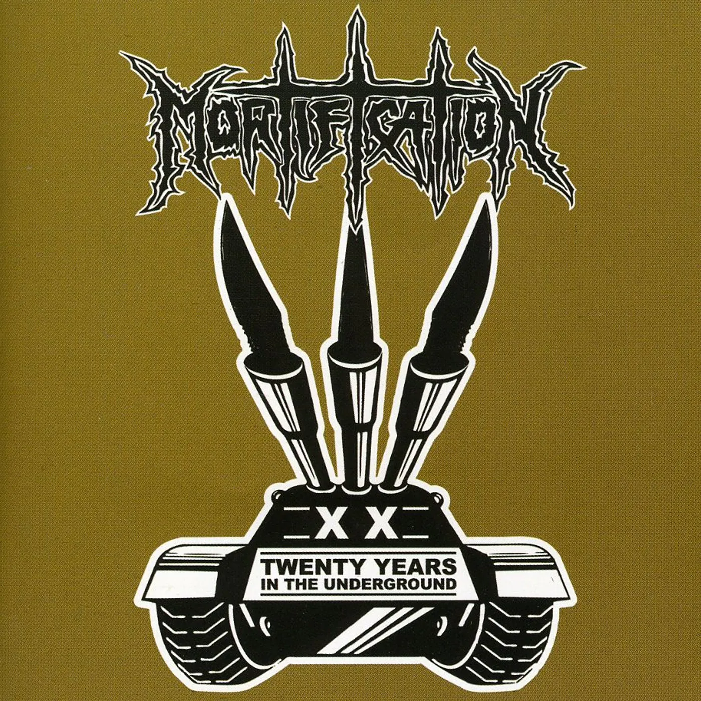 Mortification 20 YEARS IN THE UNDERGROUND CD