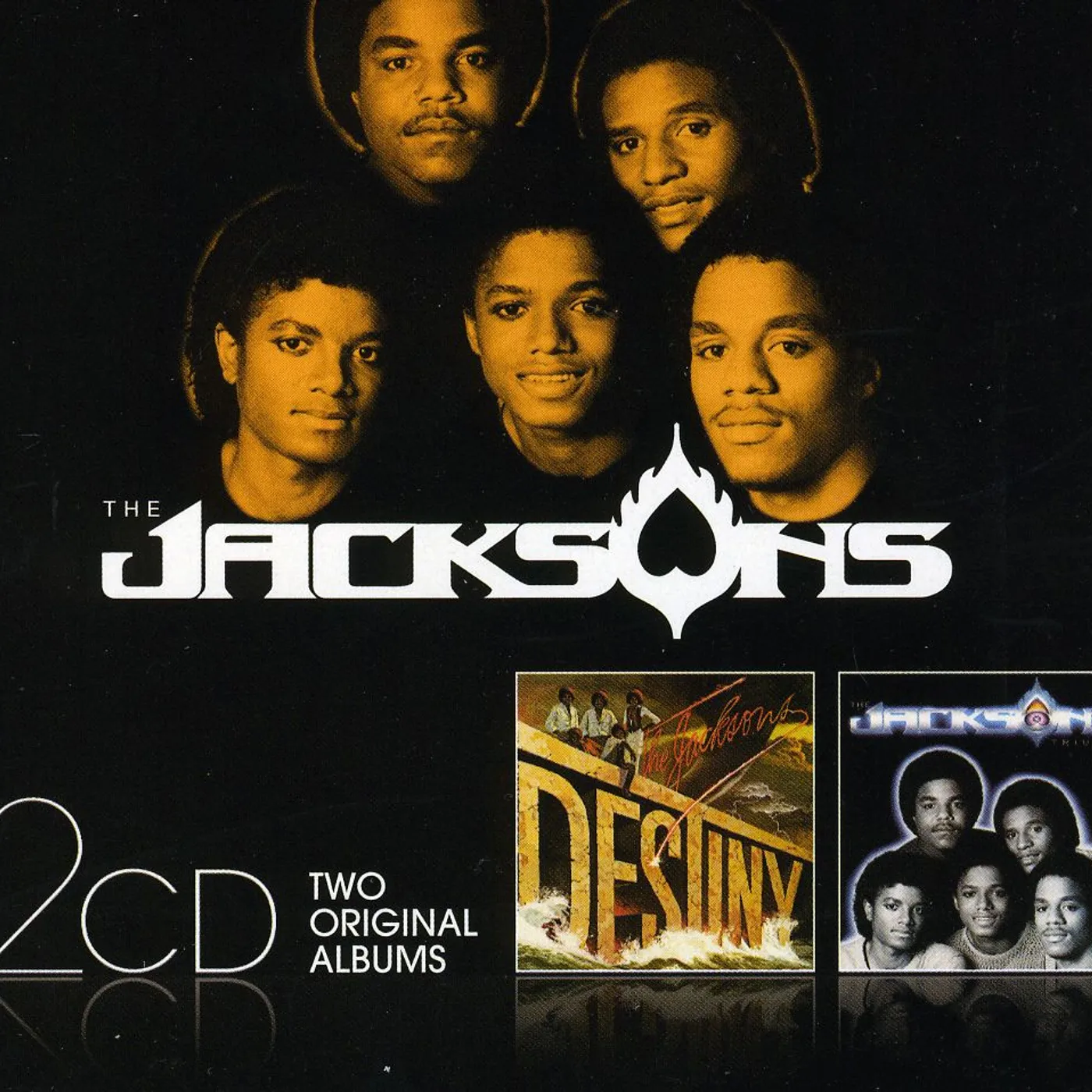 The Jacksons DESTINY/TRIUMPH CD