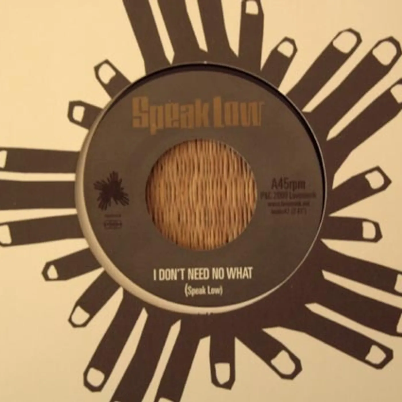 SpeakLOW SOUL IS WHAT I GOT Vinyl Record - UK Release