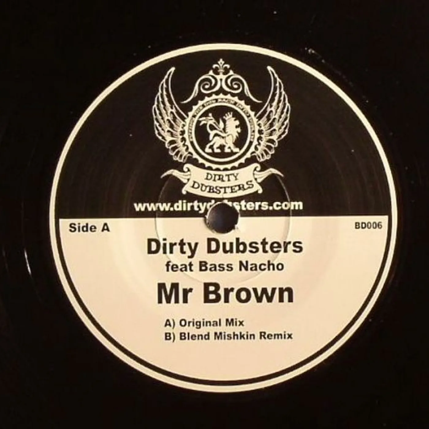 Dirty Dubsters MR BROWN Vinyl Record - UK Release