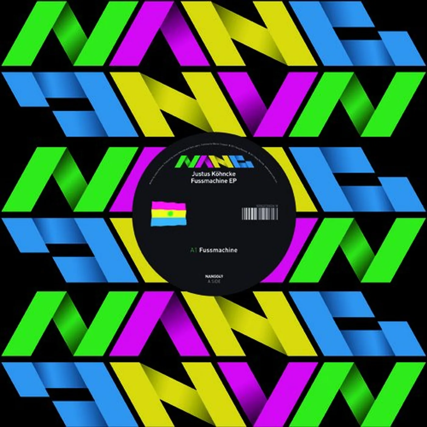 Justus Köhncke FUSSMACHINE EP Vinyl Record - UK Release