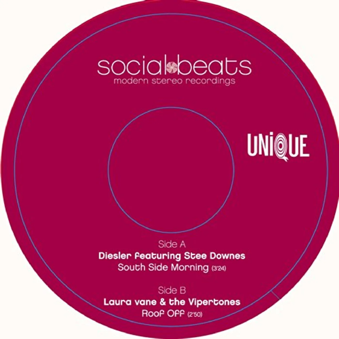 Laura Vane & The Vipertones SOUTHSIDE MORNING Vinyl Record - UK Release