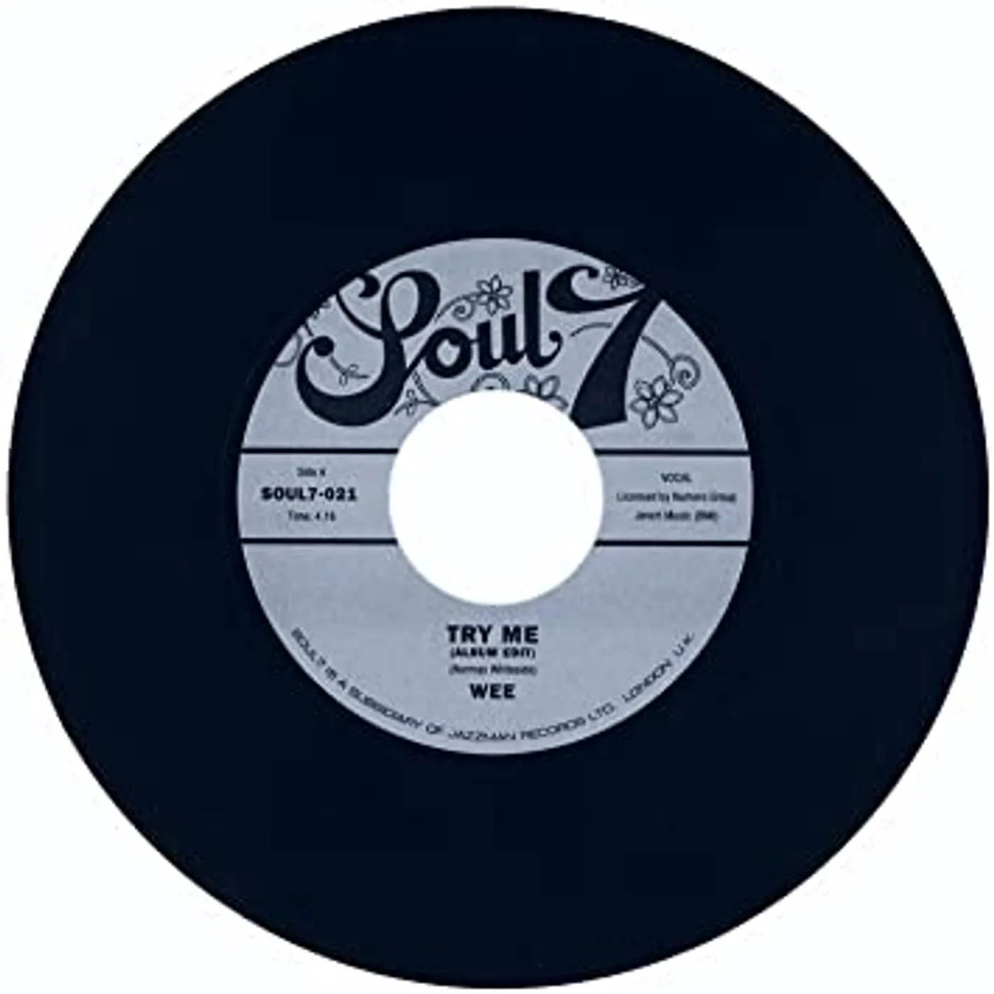 Wee TRY ME/YOU CAN FLY ON MY AEROPLANE Vinyl Record - UK Release