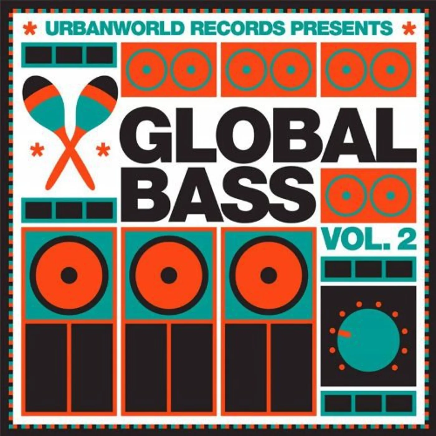 VOL. 2-GLOBAL BASS / VARIOUS Vinyl Record - UK Release