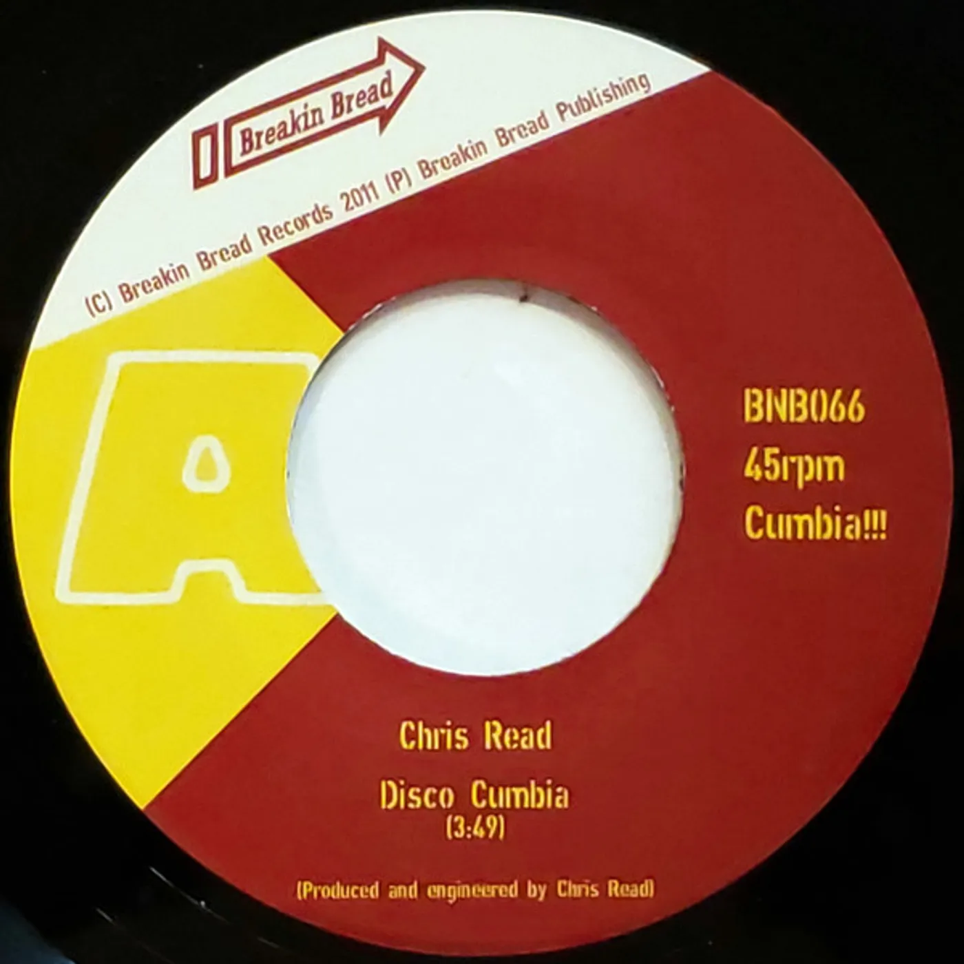 Chris Read DISCO CUMBIA/RITMOS COLOMBIANOS Vinyl Record - UK Release