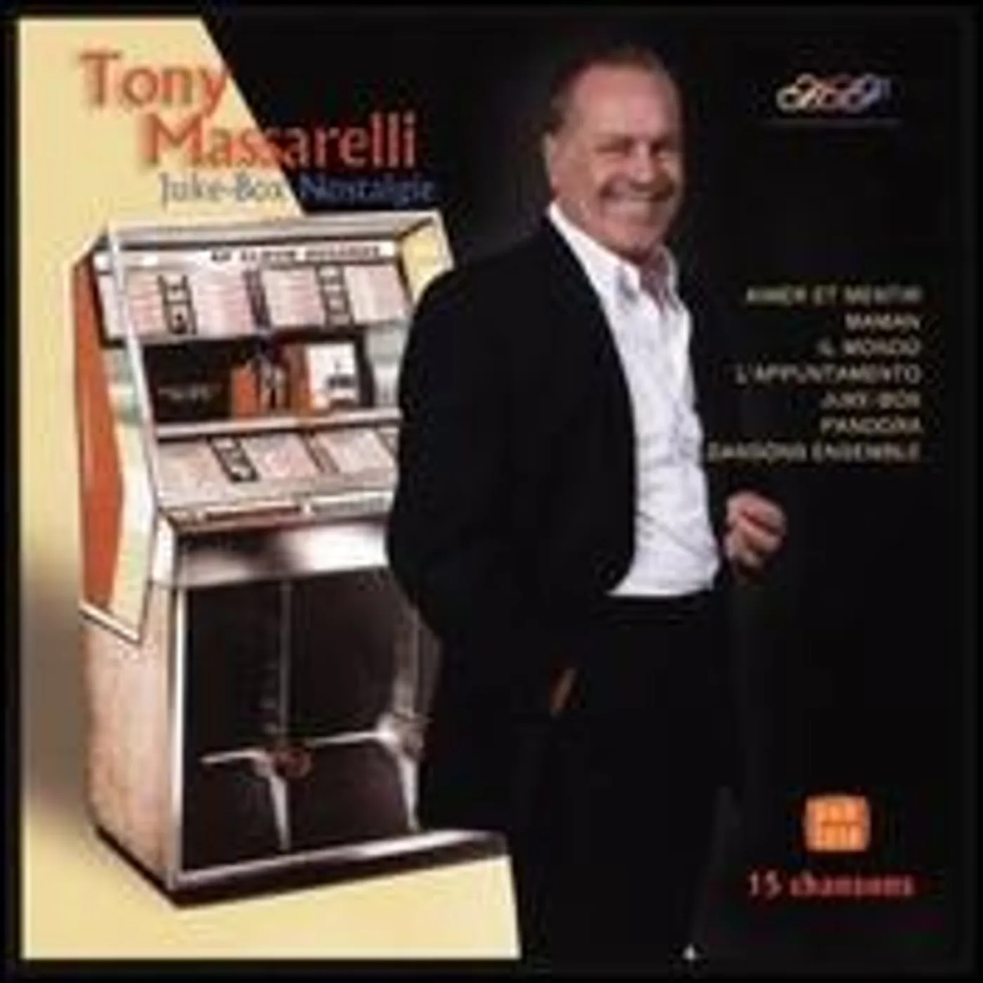 Tony Massarelli JUKE-BOX NOSTALGIE CD